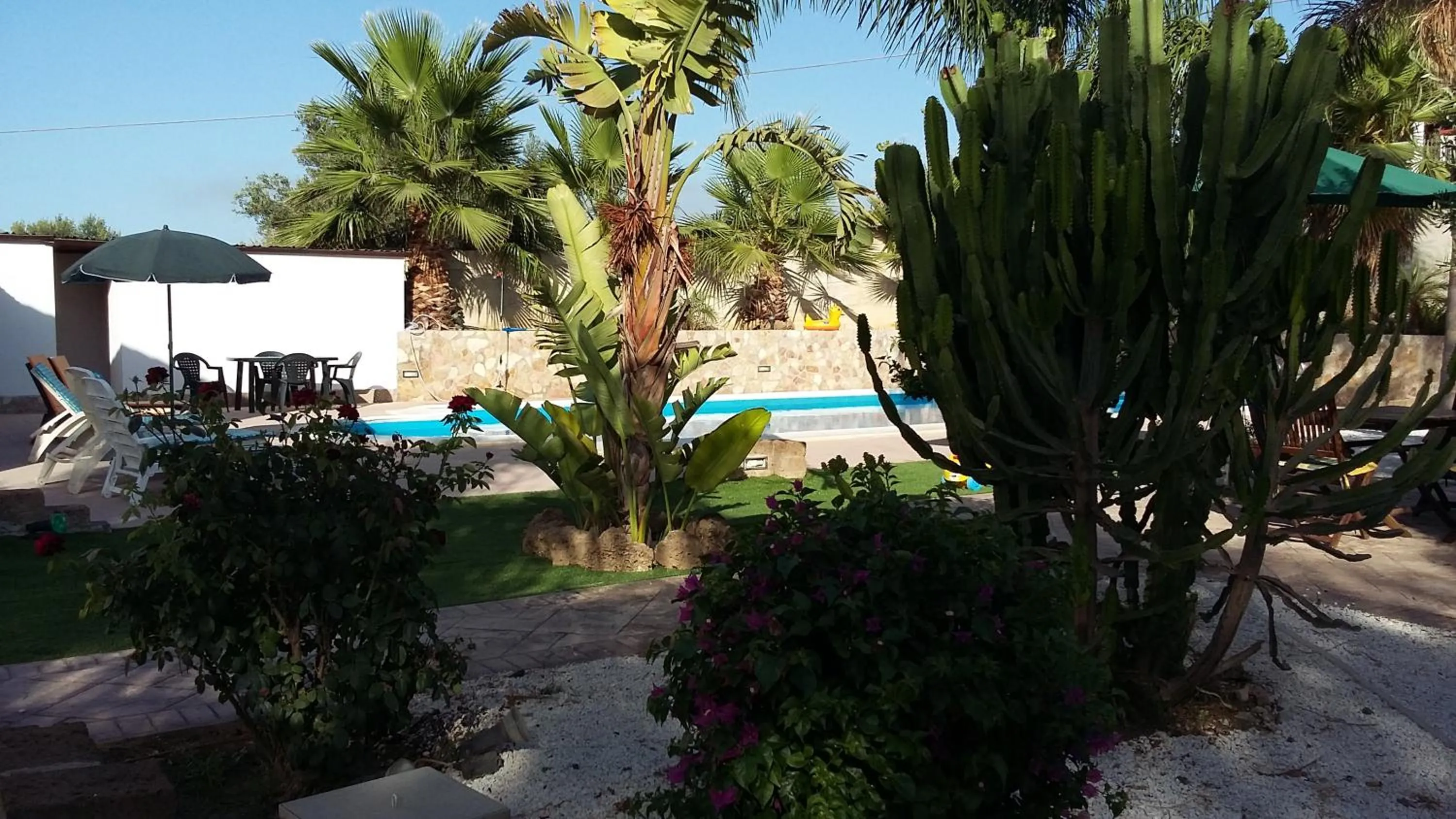 Swimming pool in B&B Castellazzo