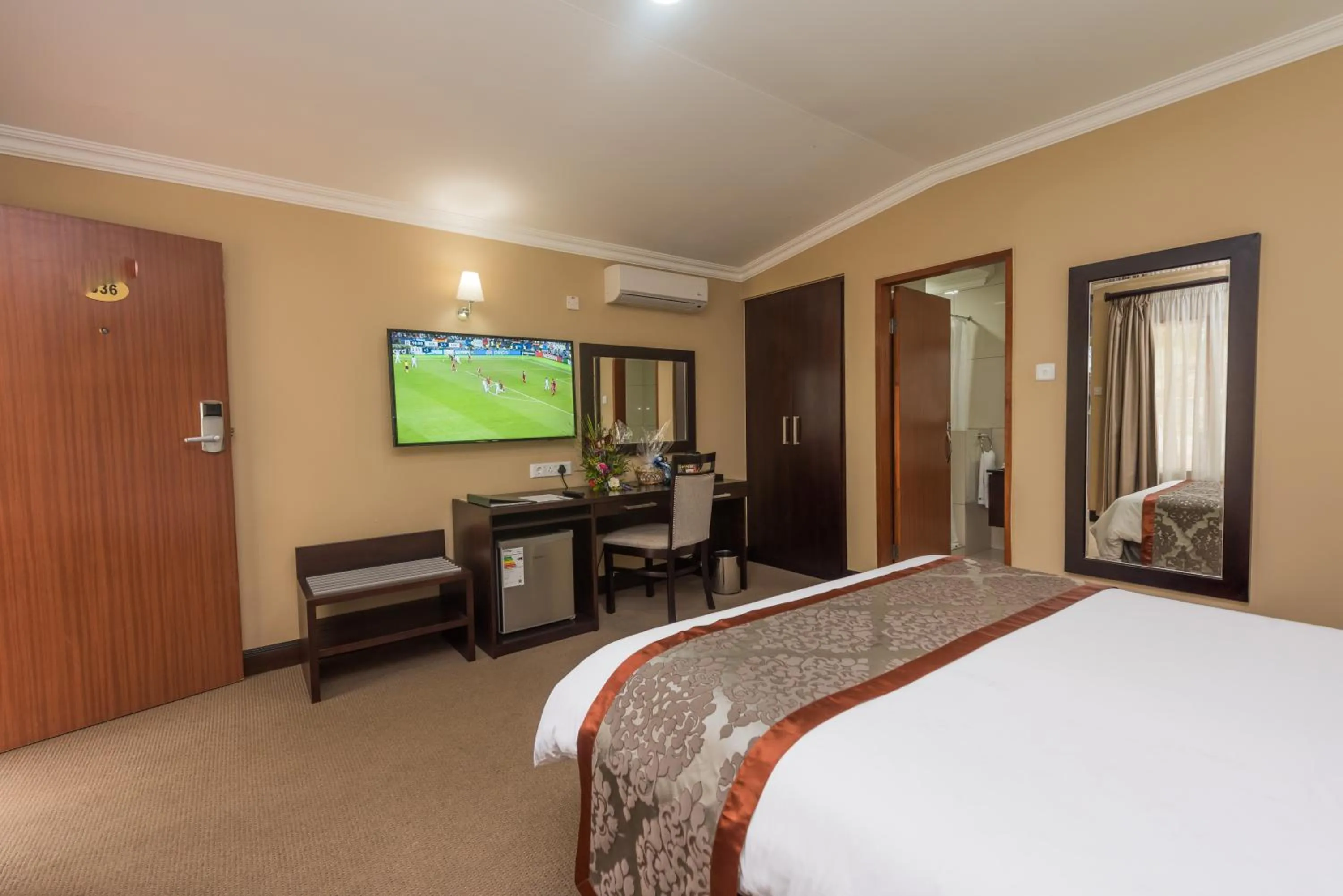 Bed in Sunbird Lilongwe