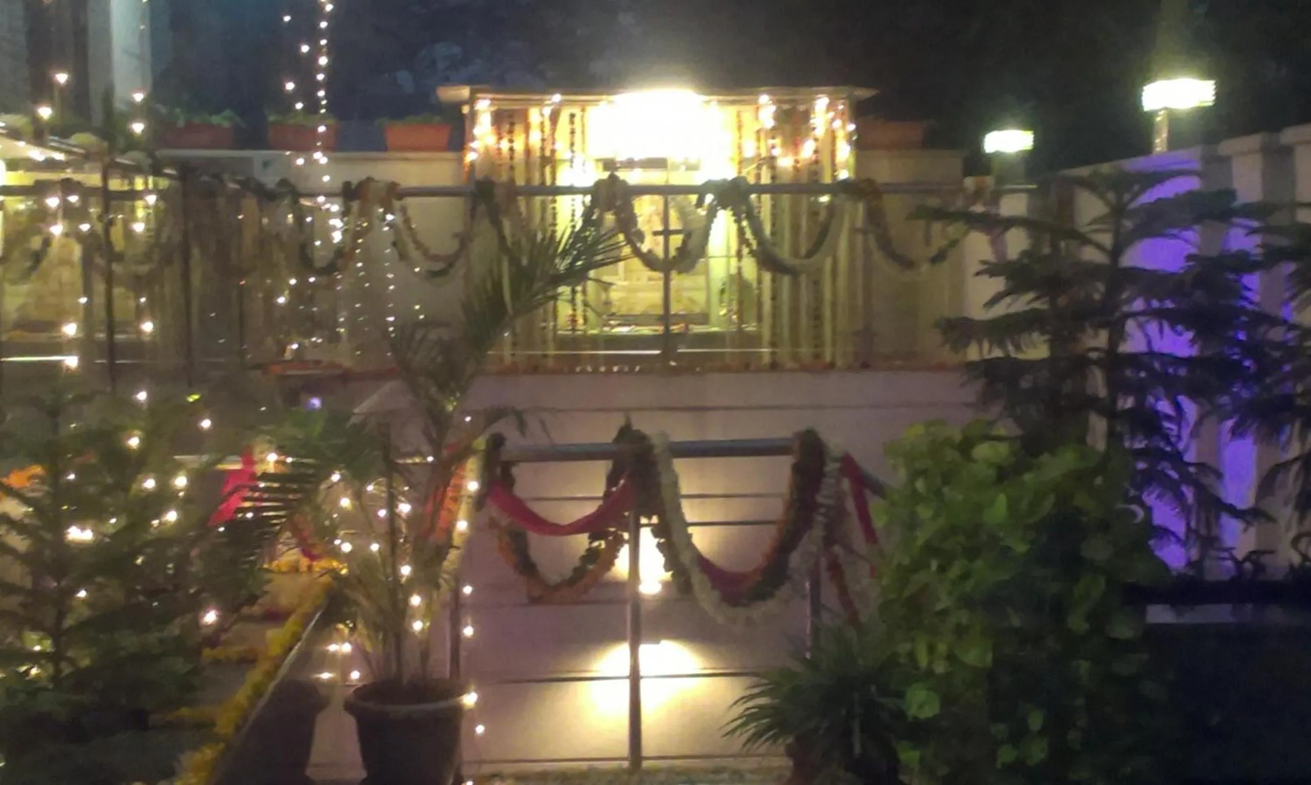 Decorative detail in Indiyaah Inn