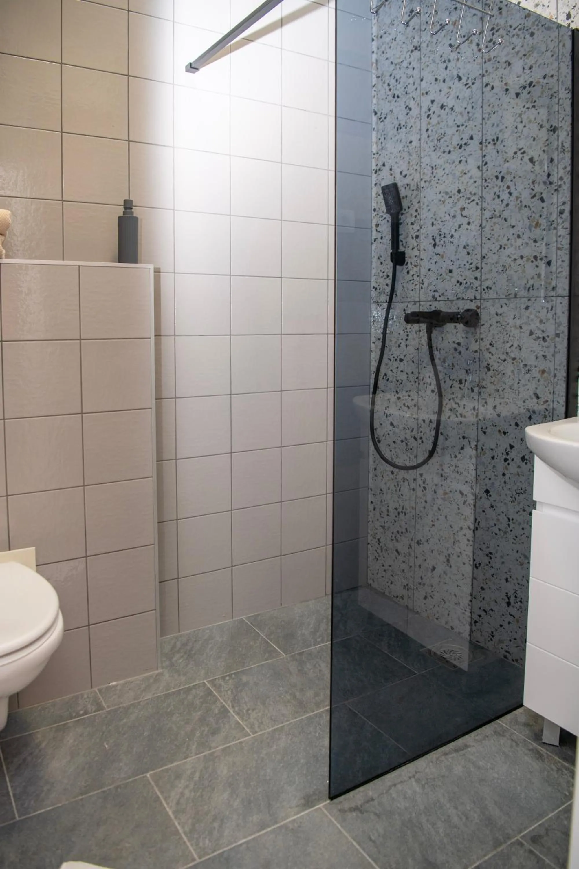 Shower in Velora apartments