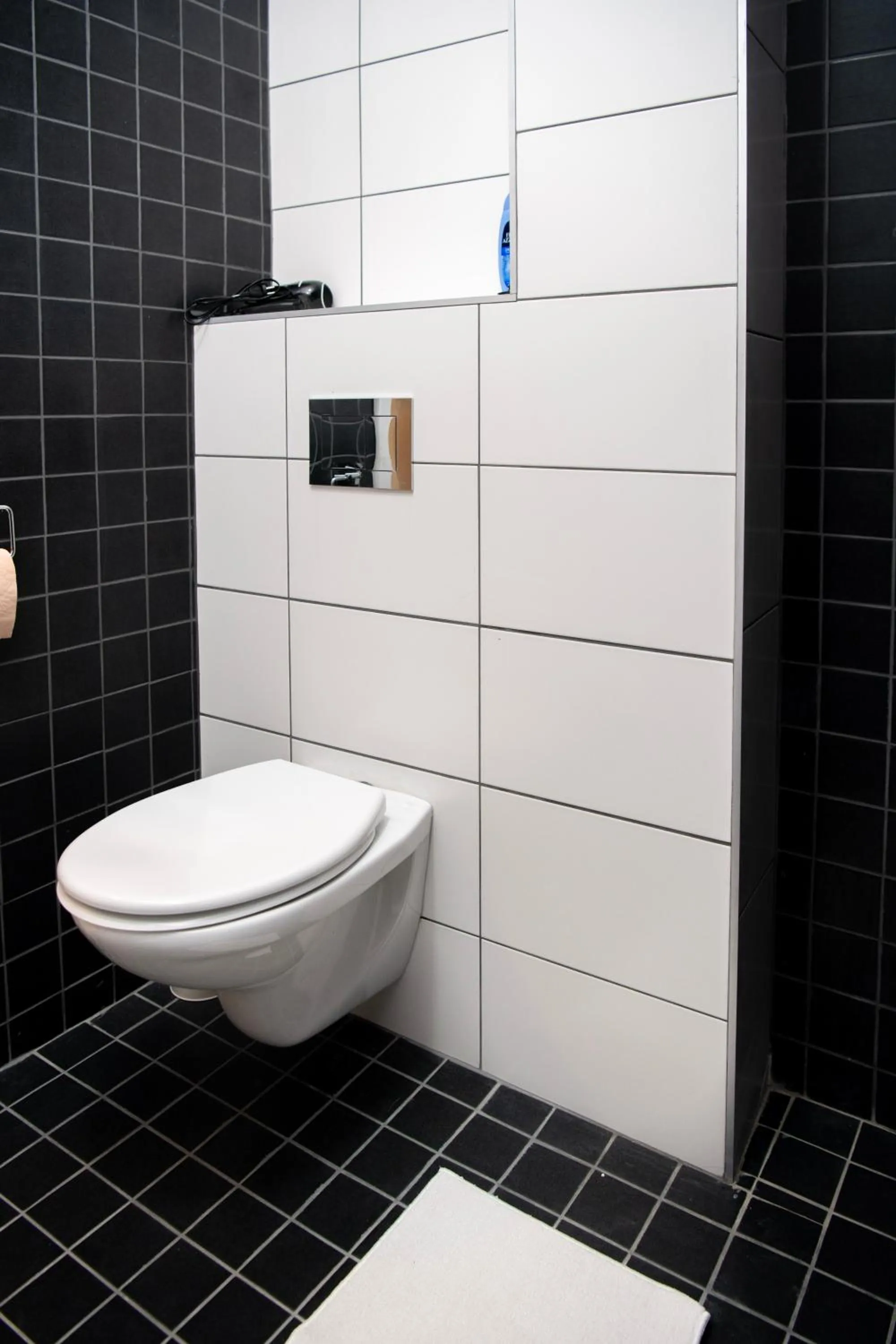 Toilet in Velora apartments