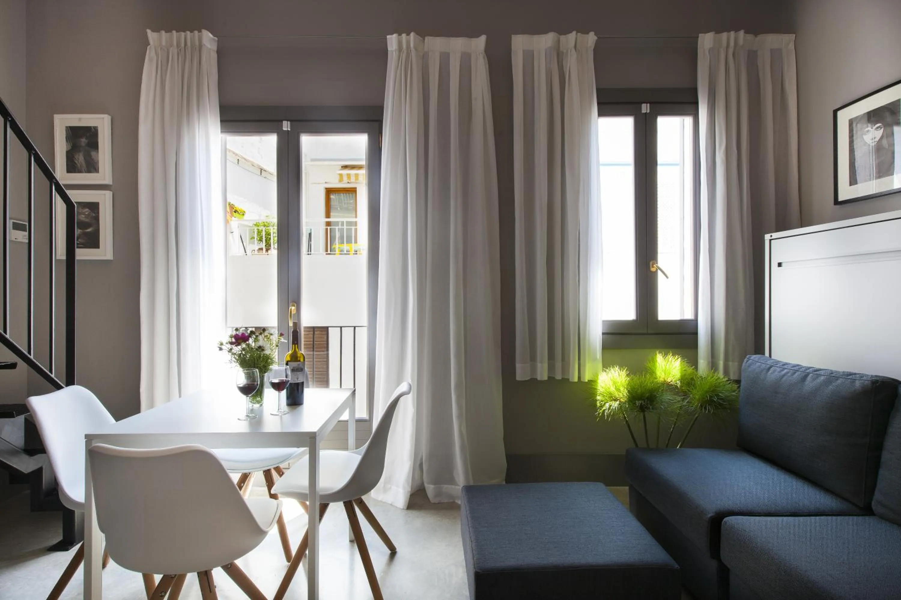 Living room in Kare No Apartments by Sitges Group