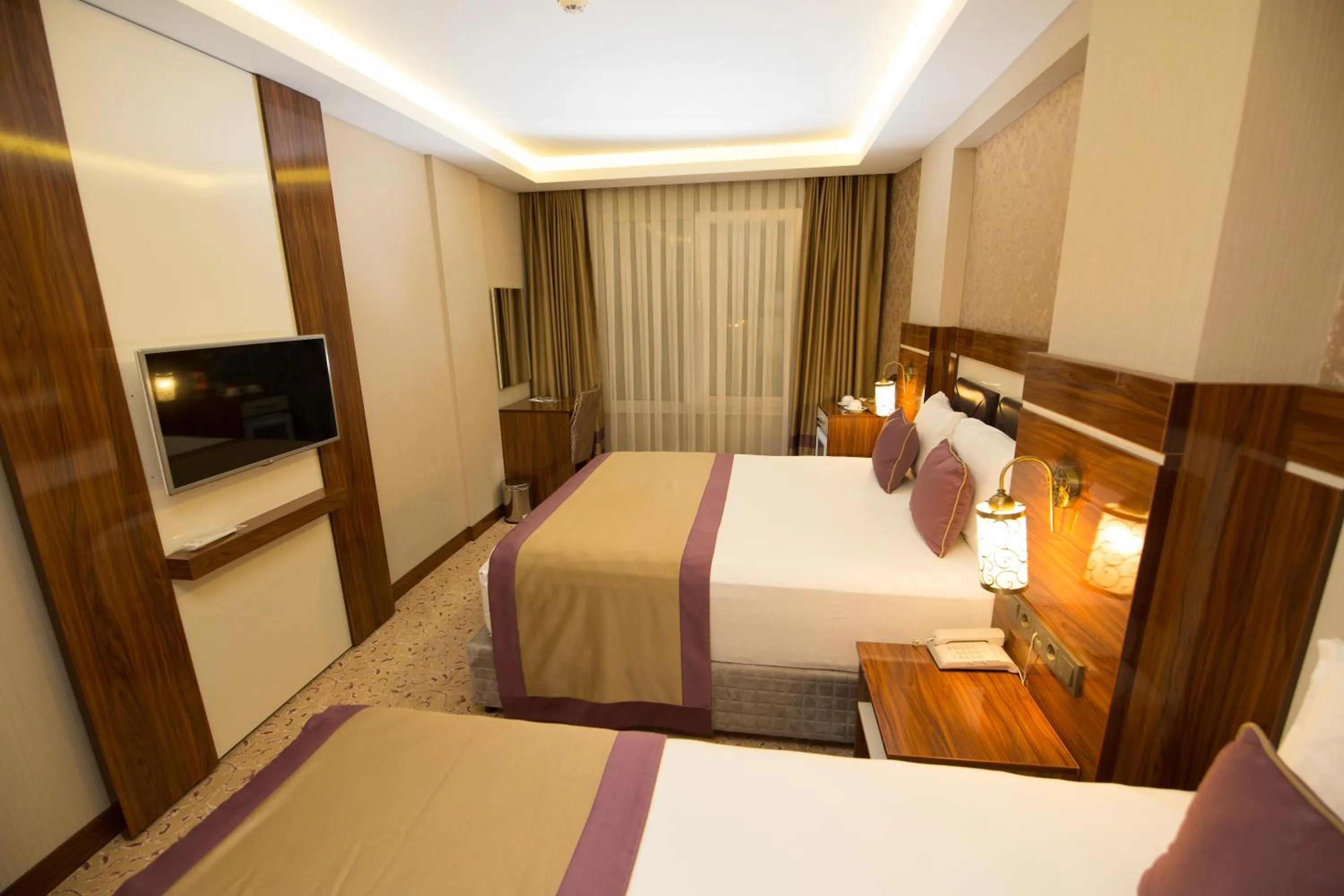 TV and multimedia, Bed in Ruba Palace Thermal Hotel