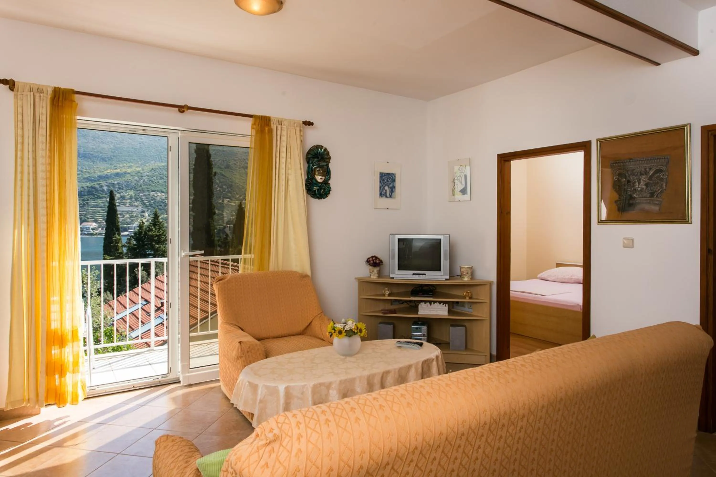 Seating area in Apartments Marina