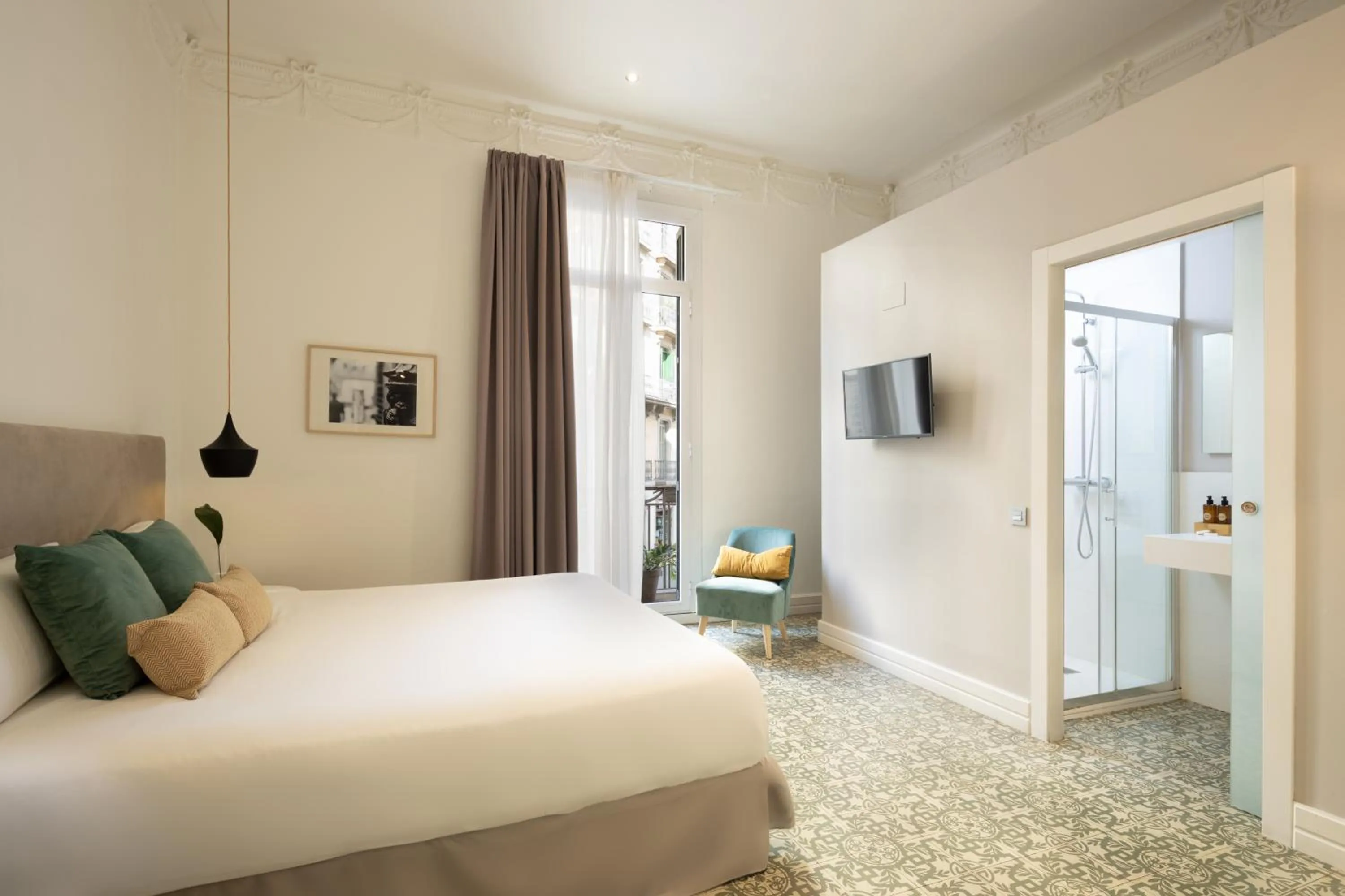 Bed in Forget Me Not Barcelona