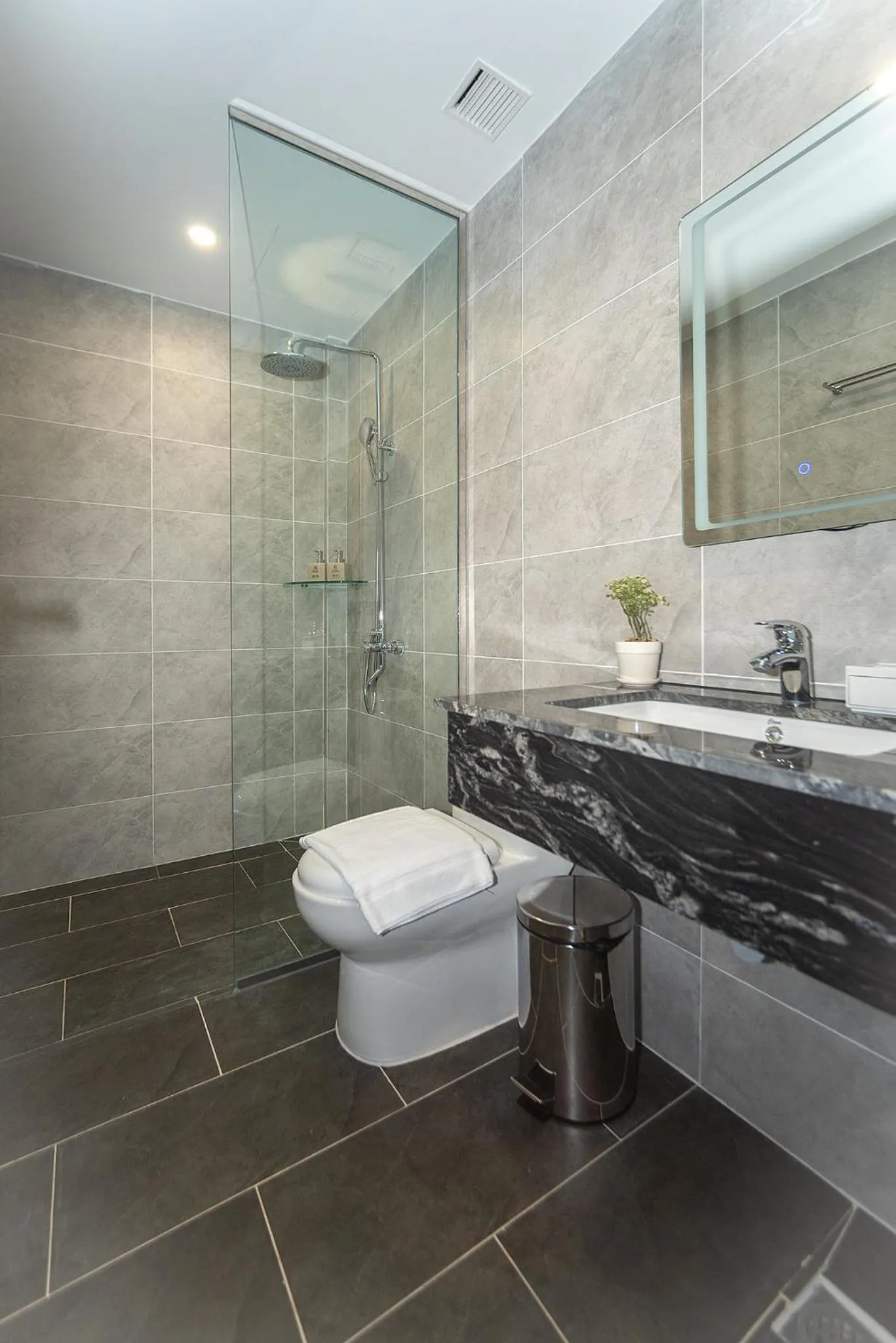 Toilet in Bamboo Riverside Boutique Hotel