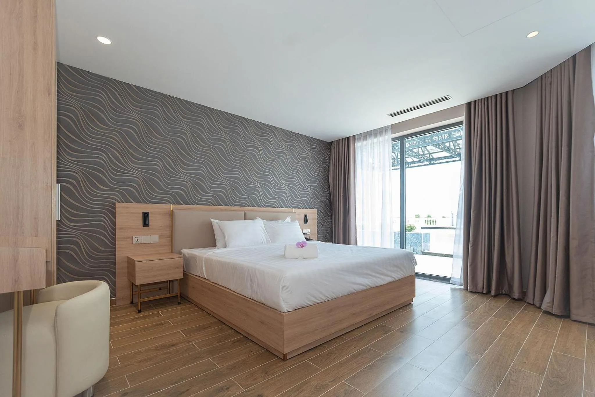 Bedroom, Bed in Bamboo Riverside Boutique Hotel