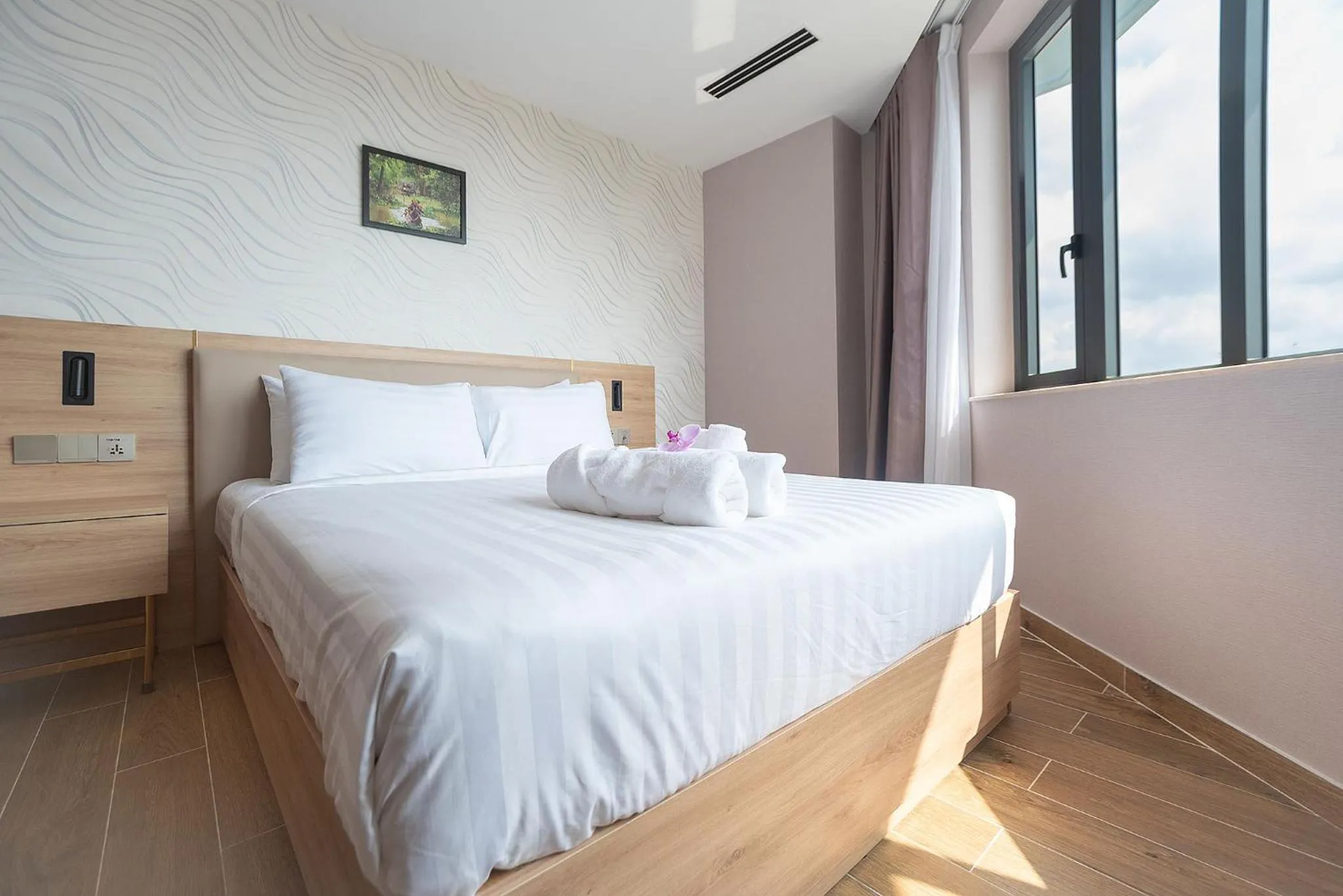 Bedroom, Bed in Bamboo Riverside Boutique Hotel