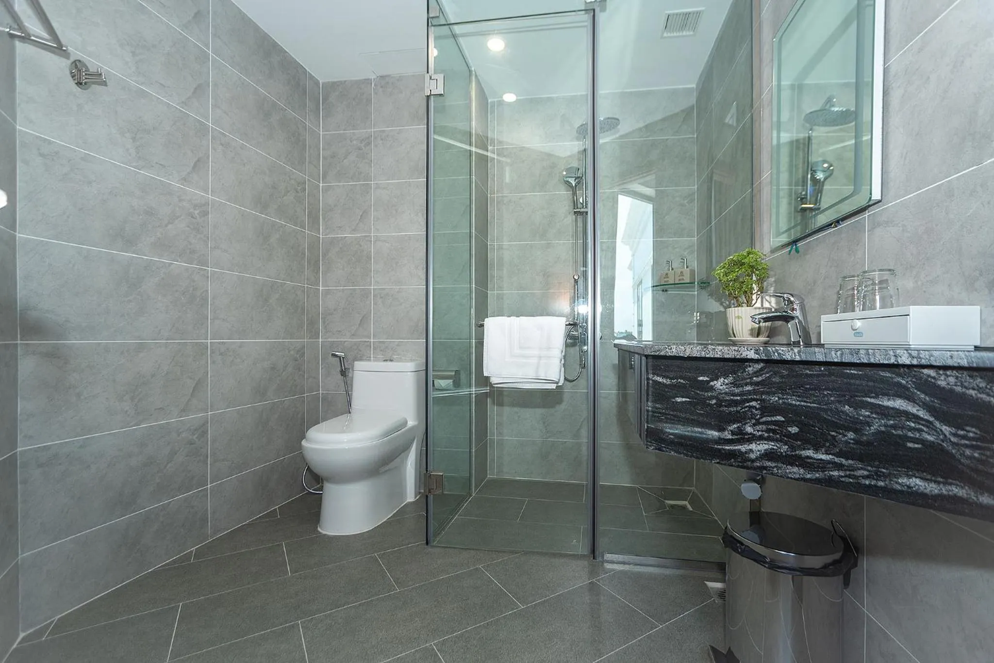 Toilet in Bamboo Riverside Boutique Hotel