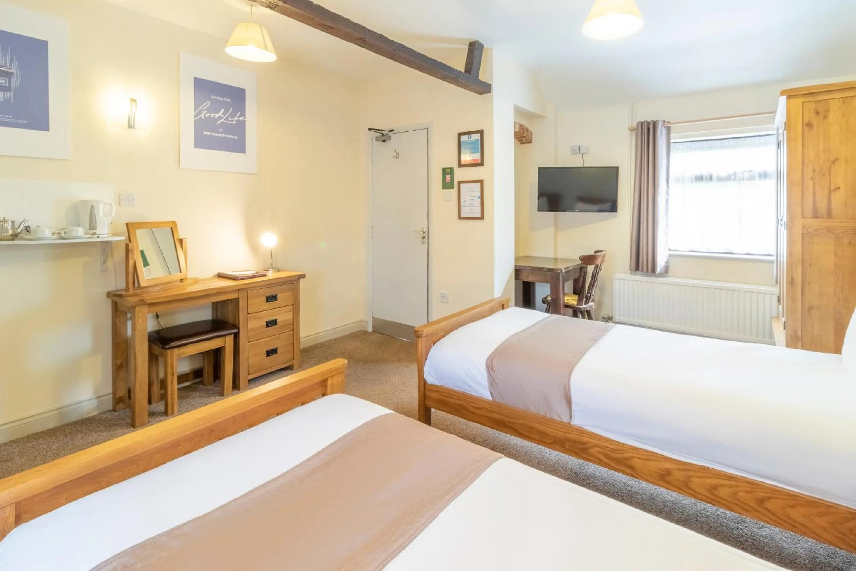 Bedroom in OYO Elm Farm Country House, Norwich Airport