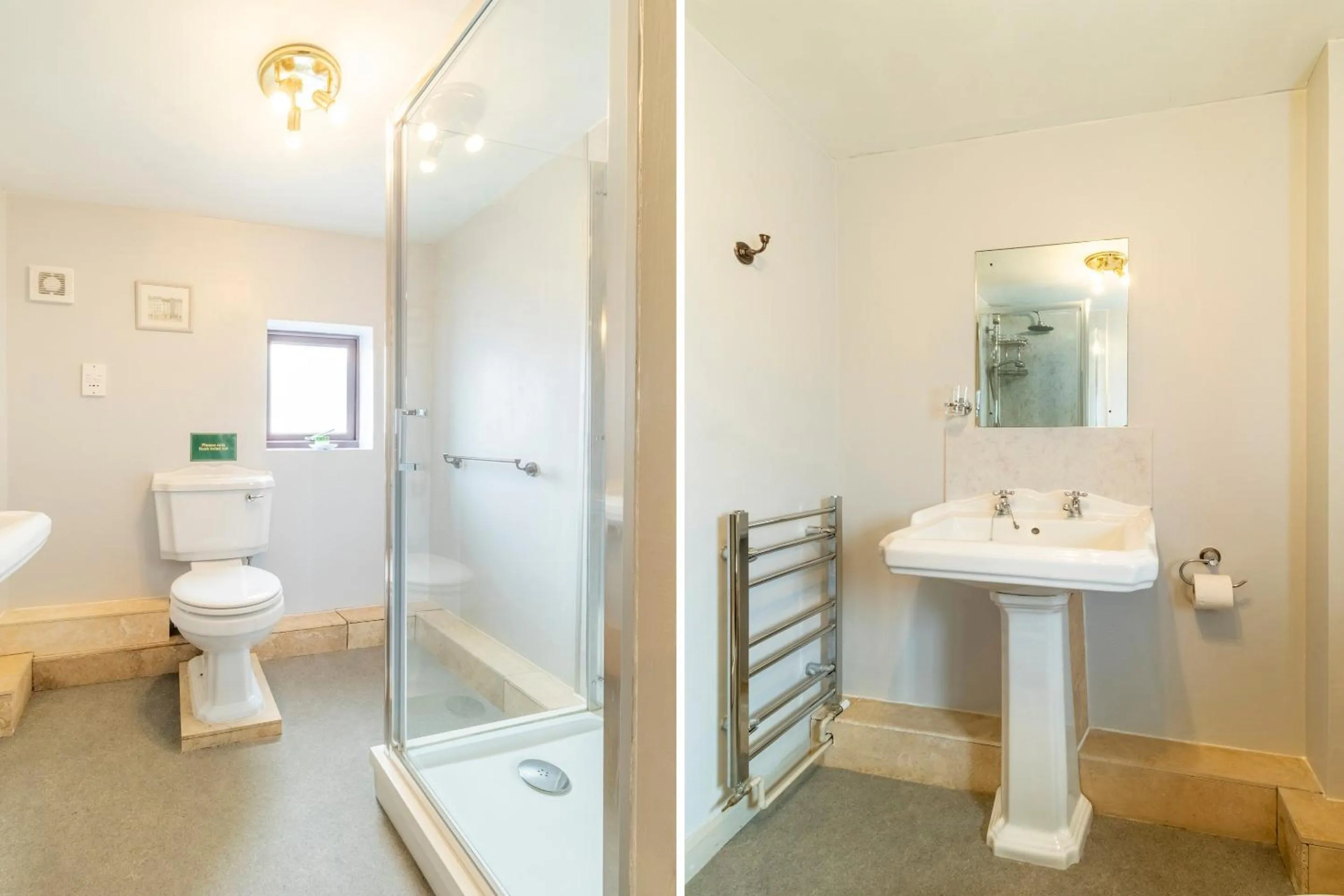 Bathroom in OYO Elm Farm Country House, Norwich Airport