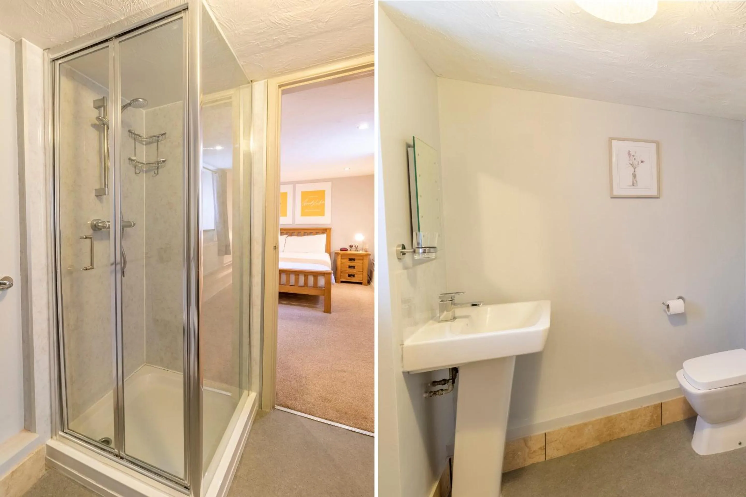 Bathroom in OYO Elm Farm Country House, Norwich Airport