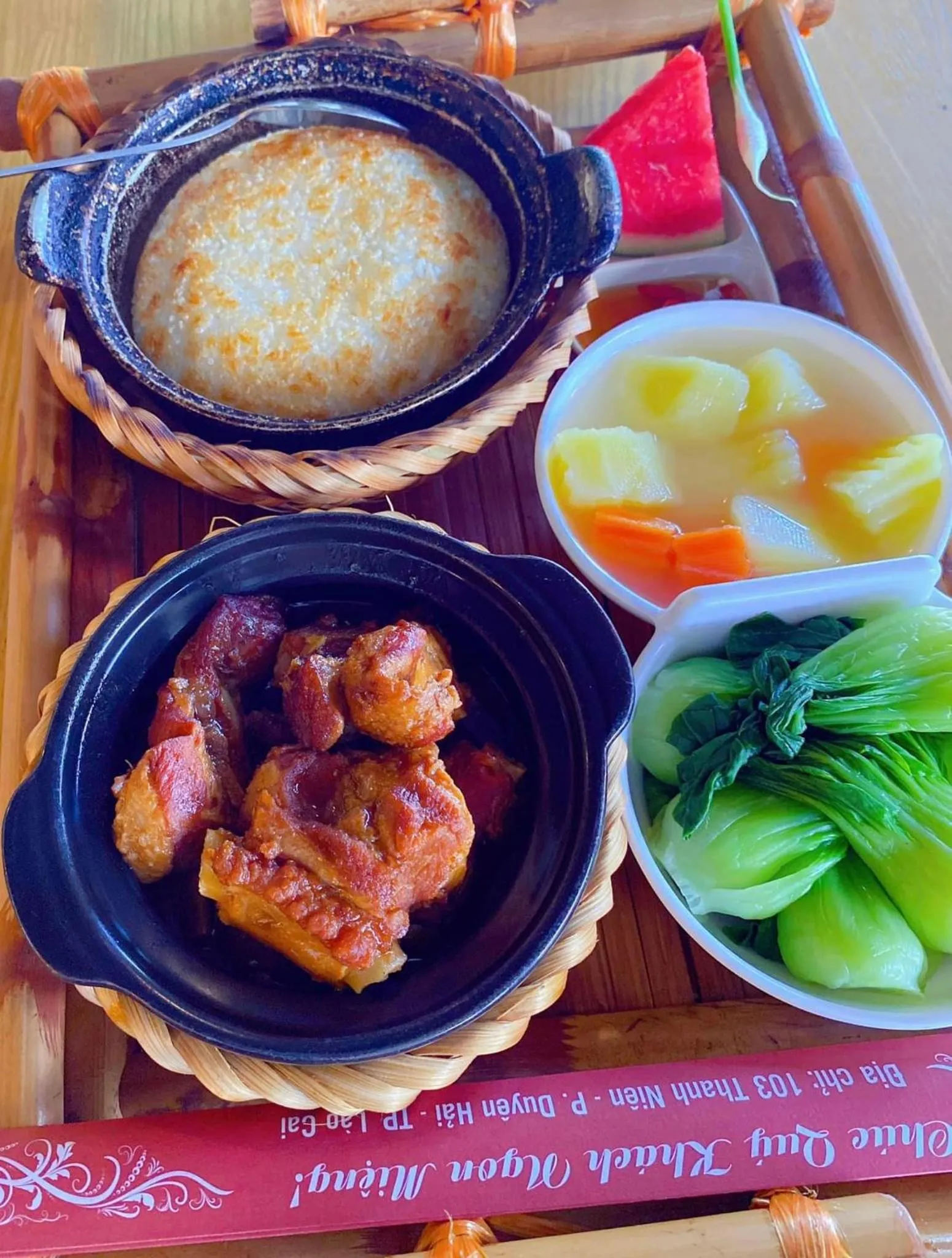 Restaurant/places to eat in Sen Trang Hotel