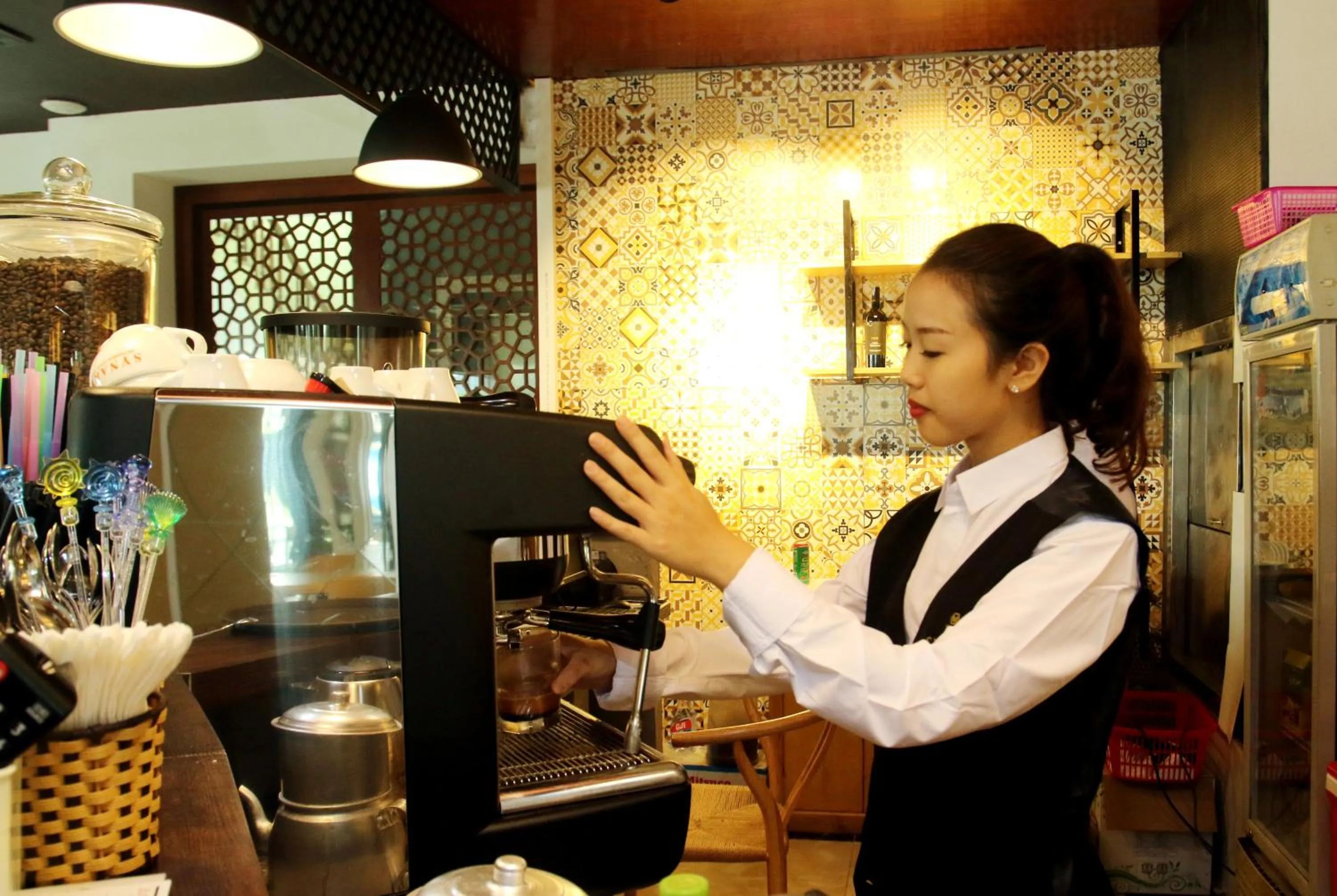 Staff in Sen Trang Hotel