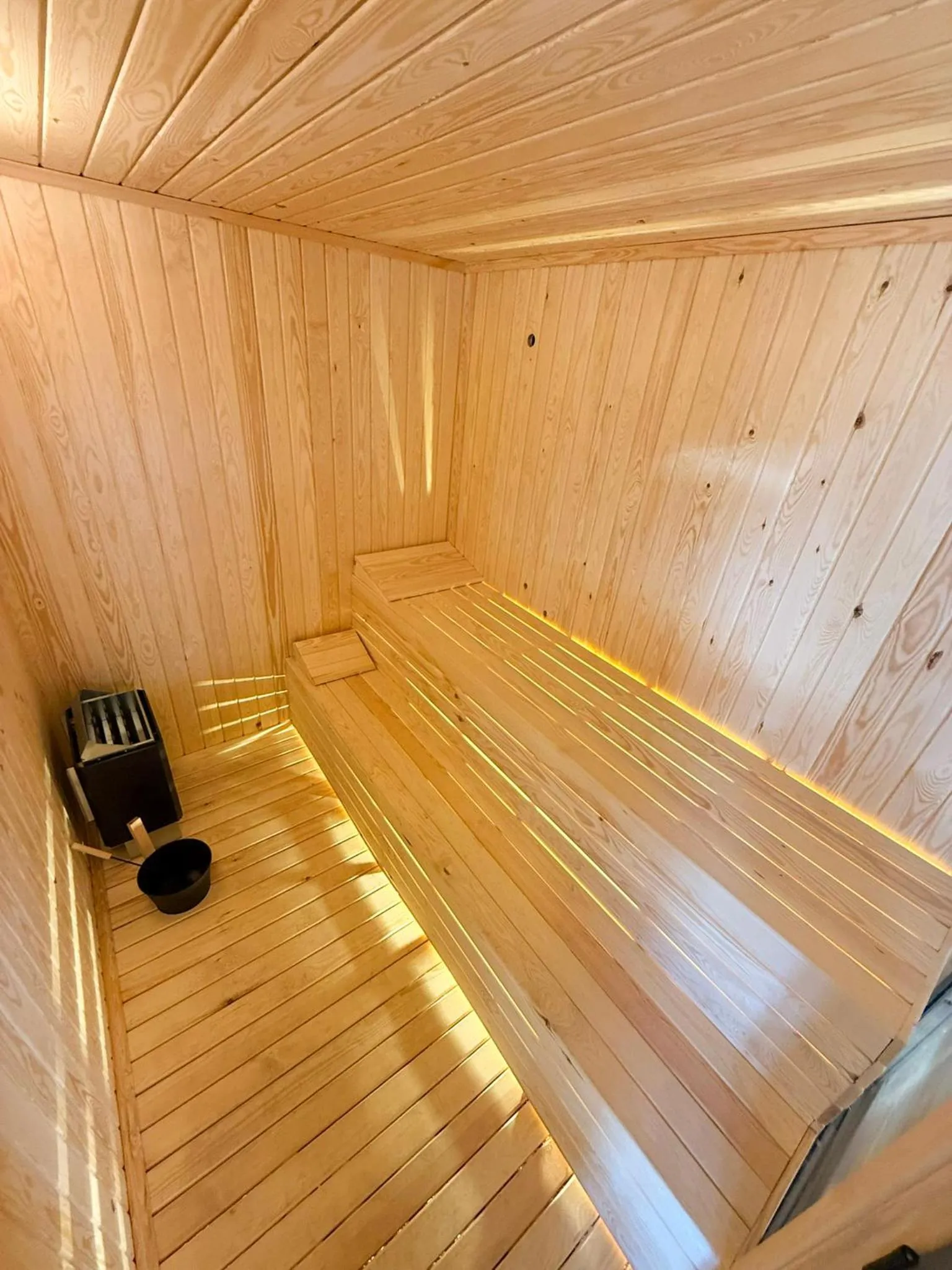 Sauna in Navy Inn & Bungalows