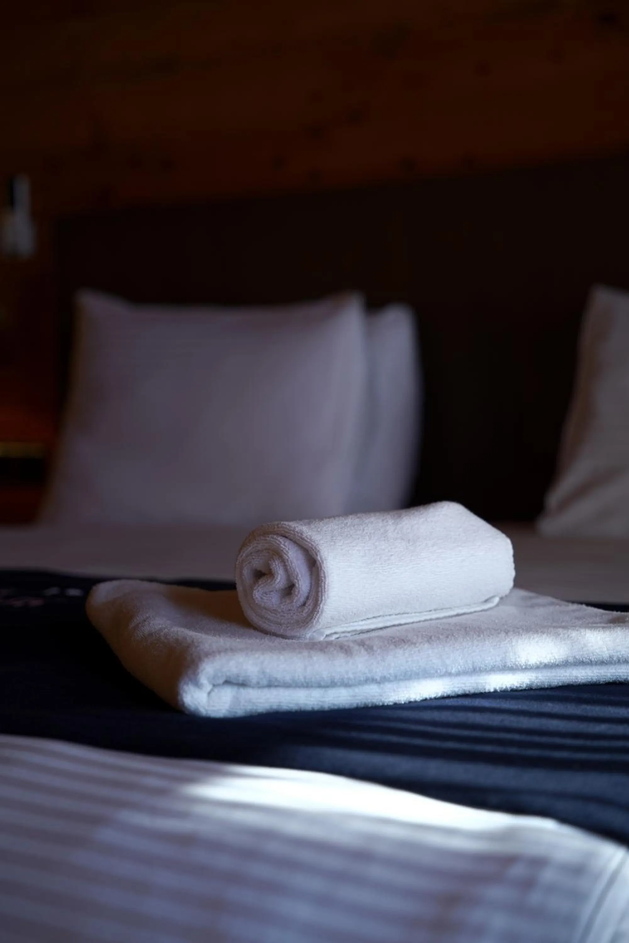 Bed in Navy Inn & Bungalows