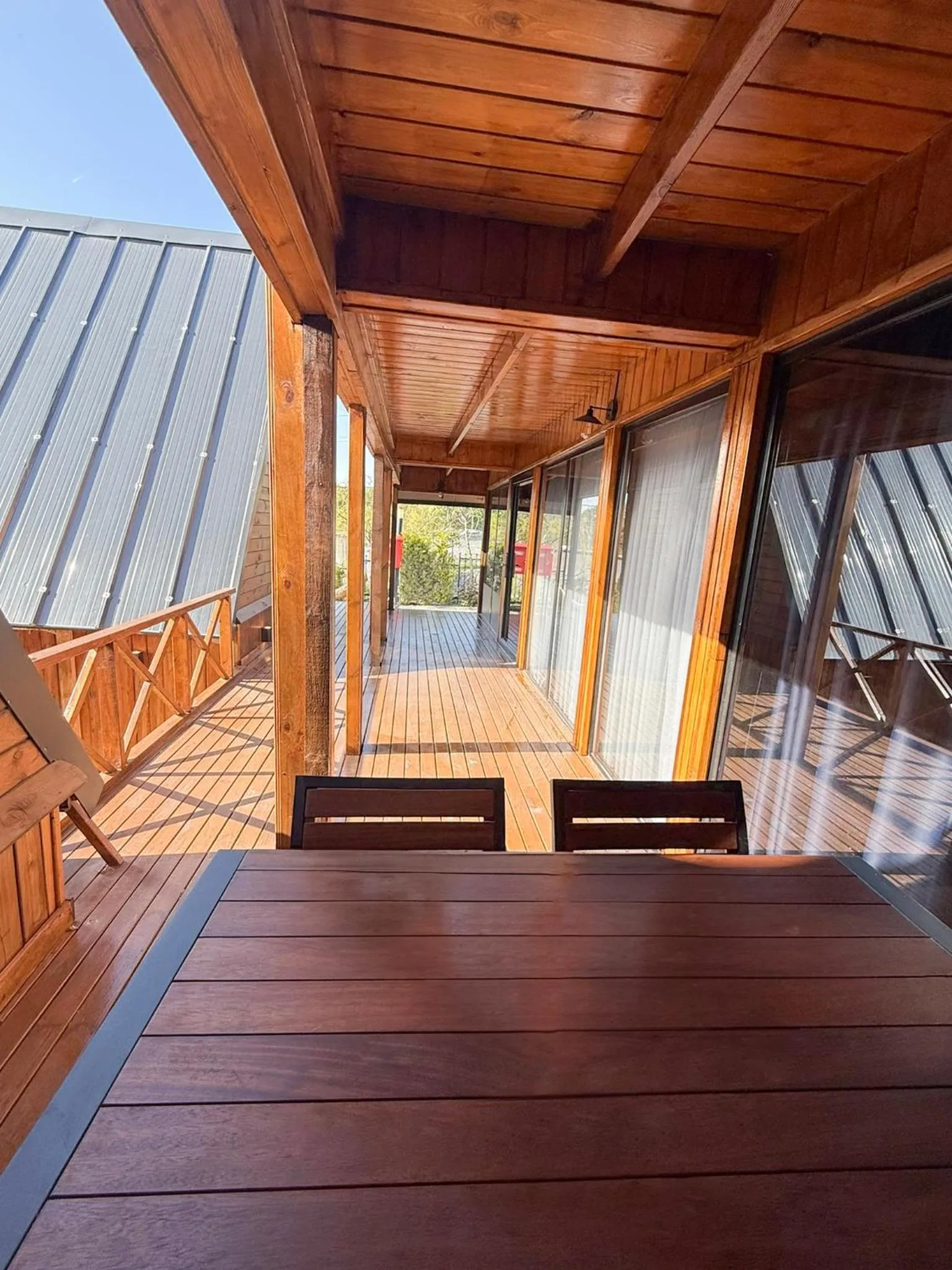 Patio in Navy Inn & Bungalows