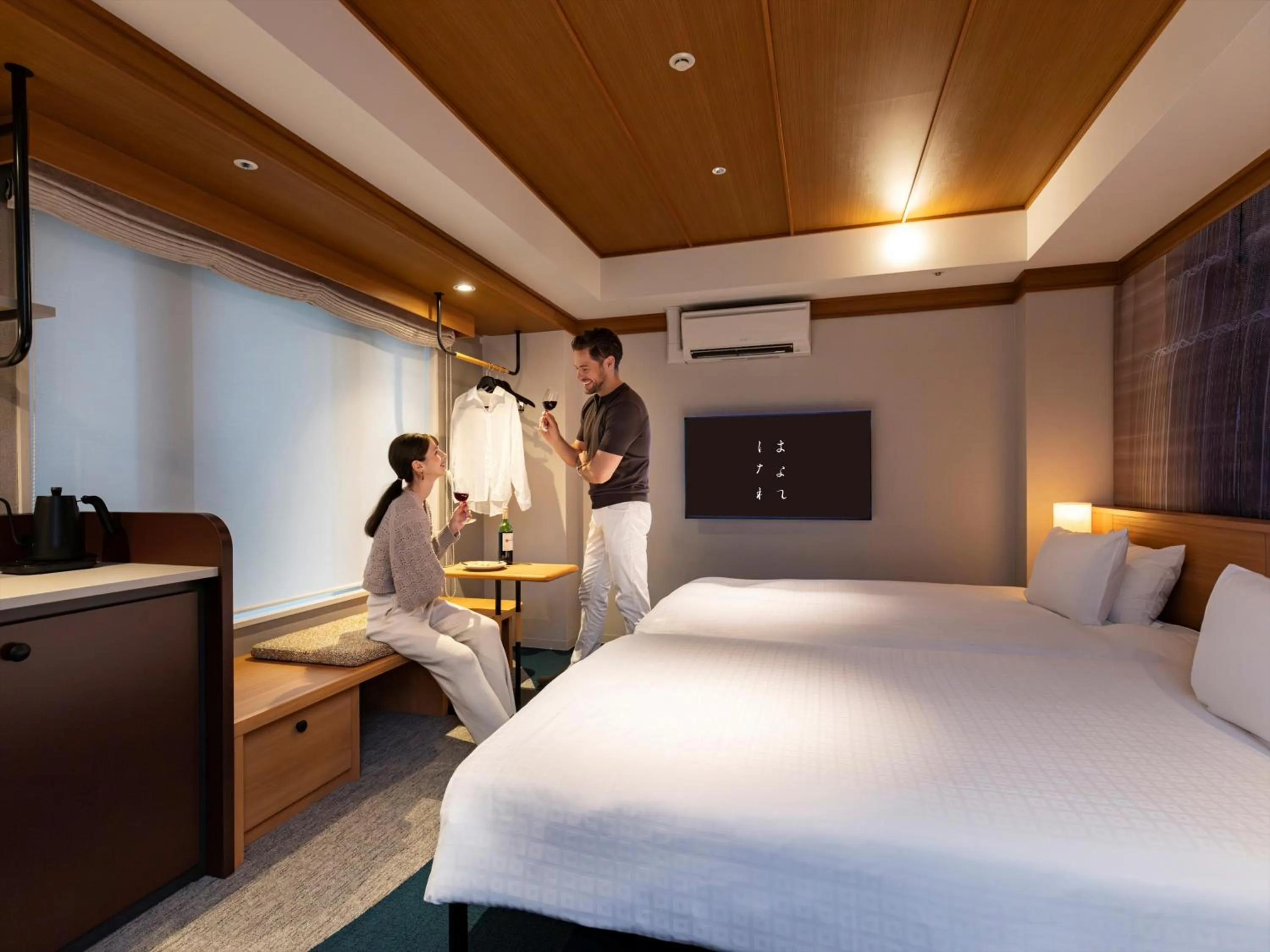 Bedroom, Bed in HANARE by Tokyu Stay Kyoto Sanjo