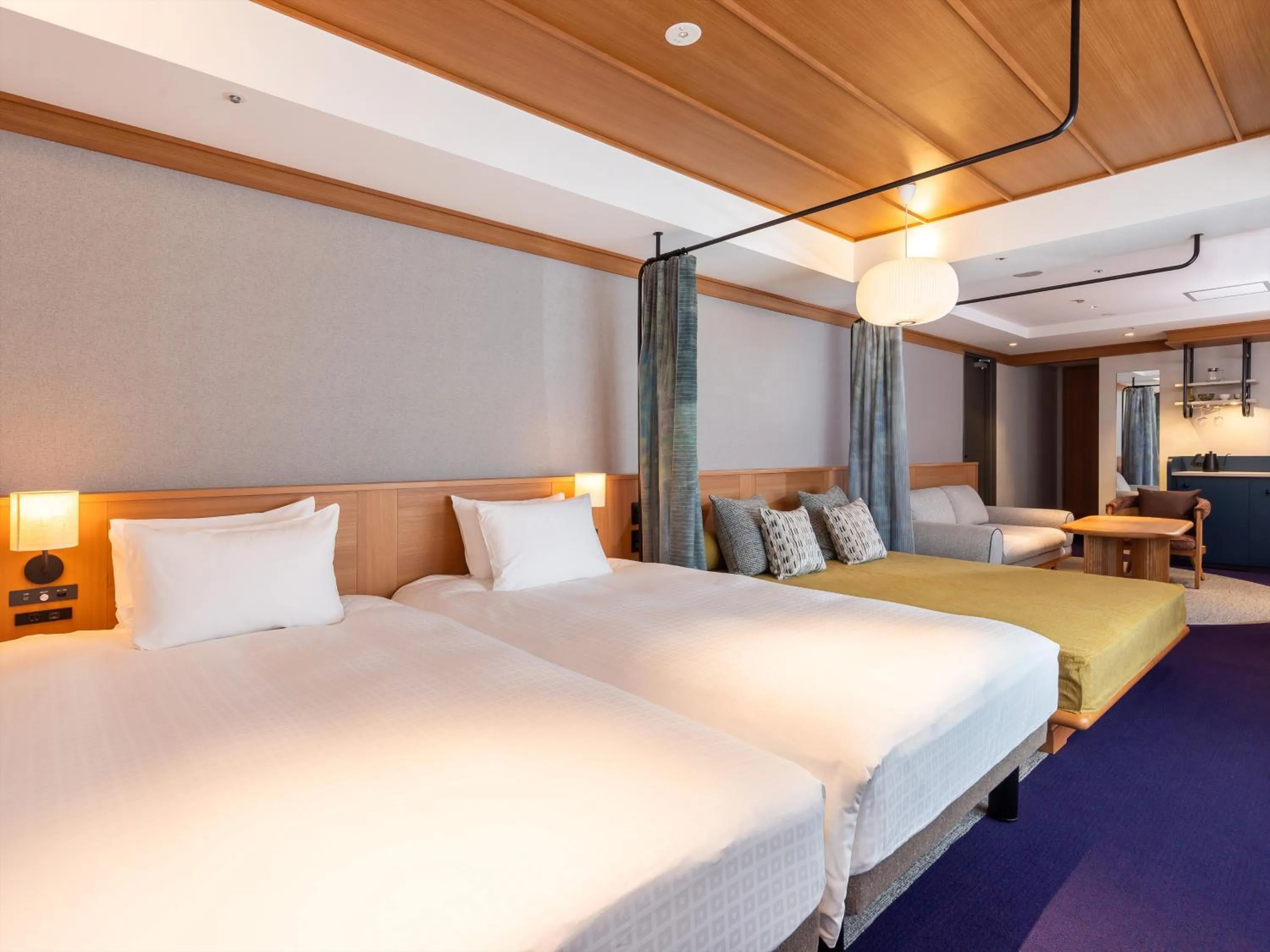 Bed in HANARE by Tokyu Stay Kyoto Sanjo