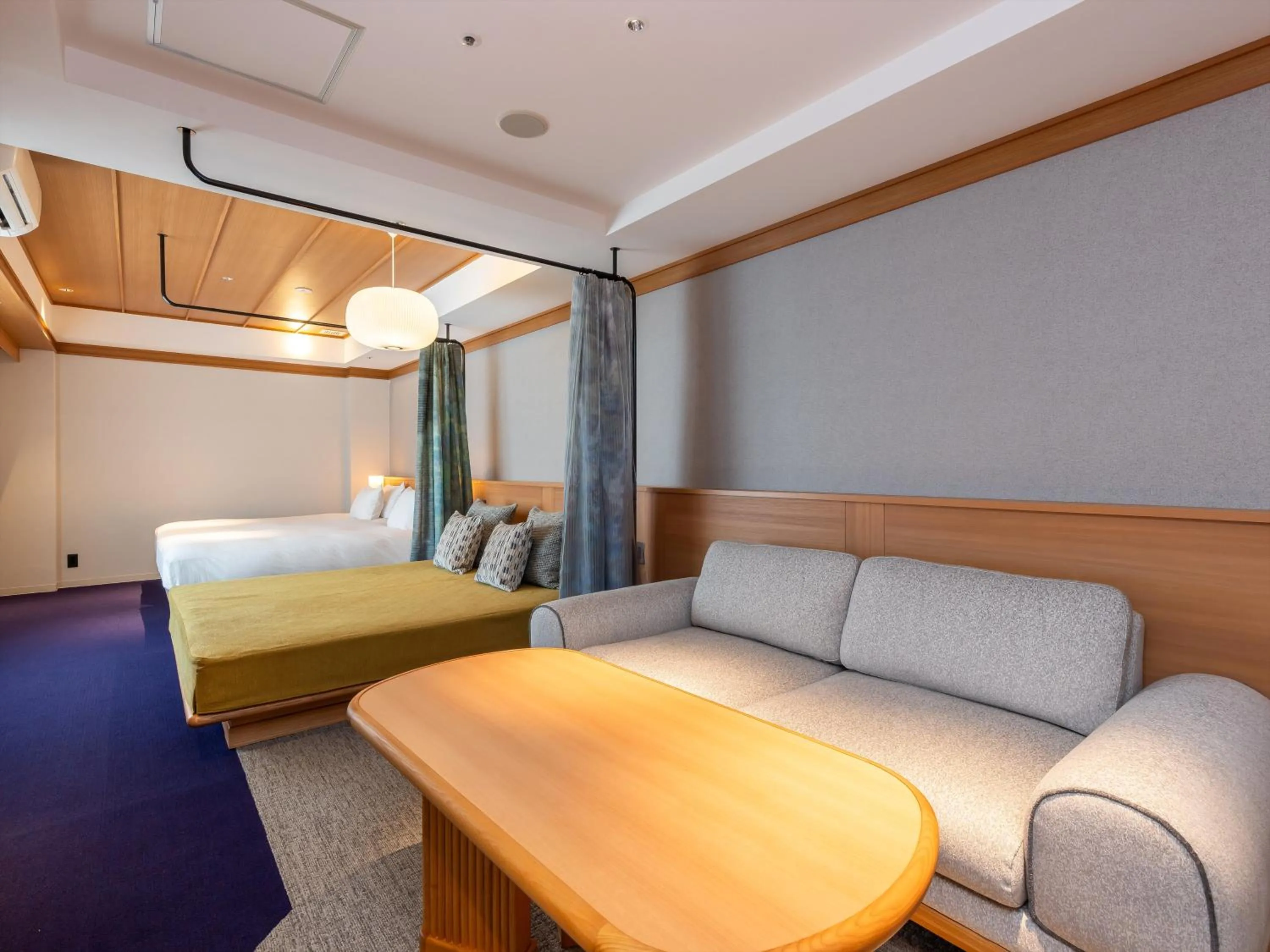 Living room, Bed in HANARE by Tokyu Stay Kyoto Sanjo