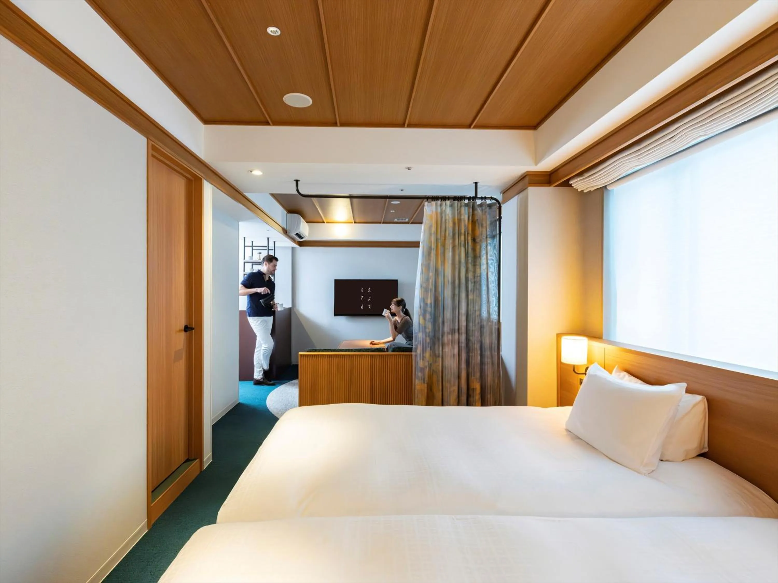 Bed in HANARE by Tokyu Stay Kyoto Sanjo