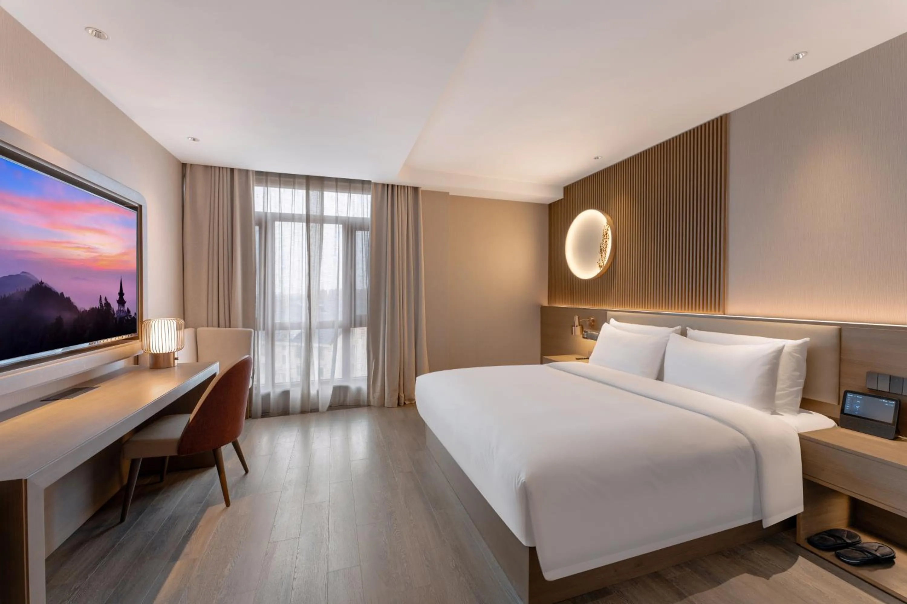 Deluxe Double Room with Shower in Crystal Orange Shanghai Safari Park Hotel