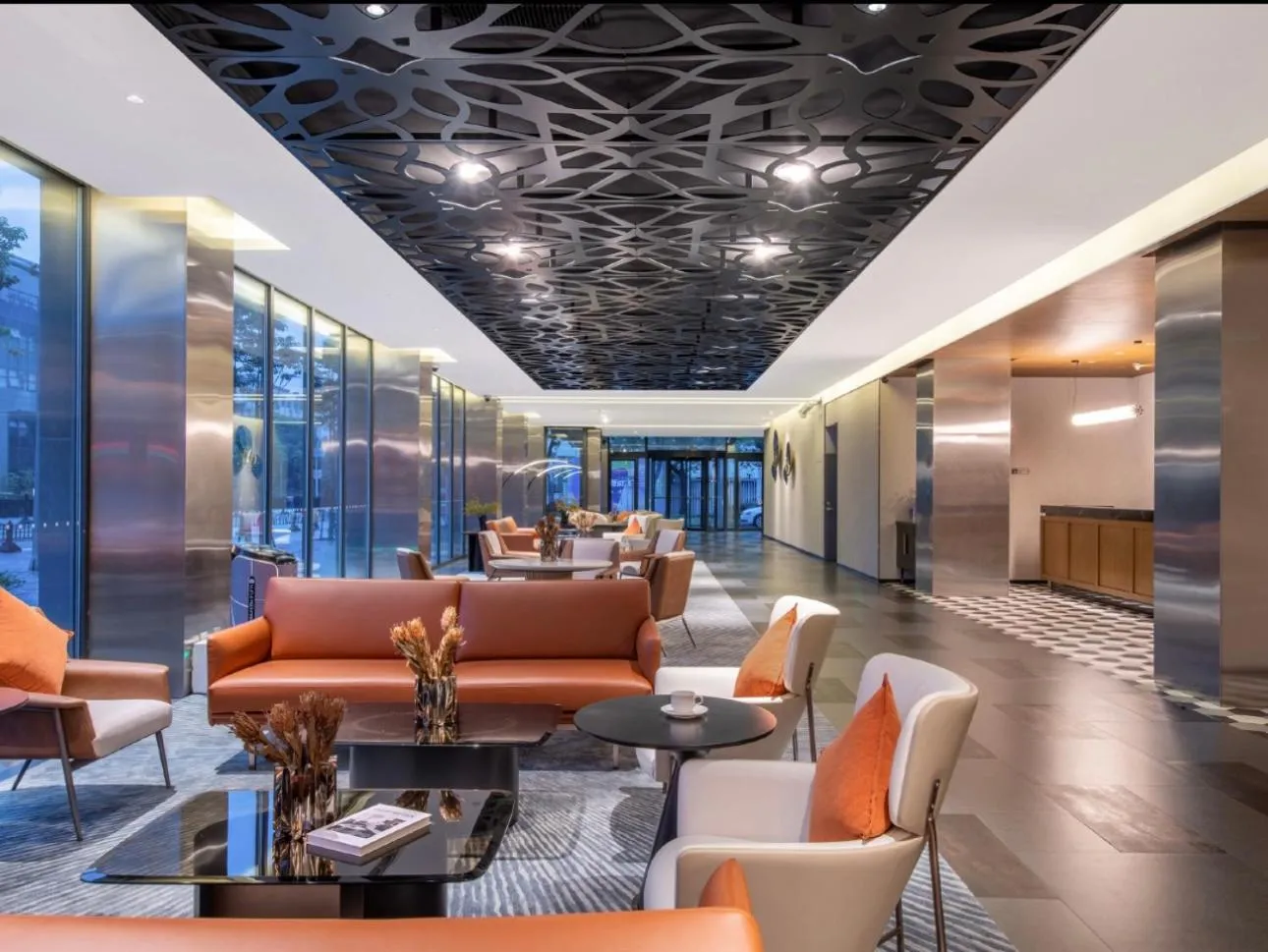 Lobby or reception in Crystal Orange Hotel Shanghai Caohejing Yishan Road