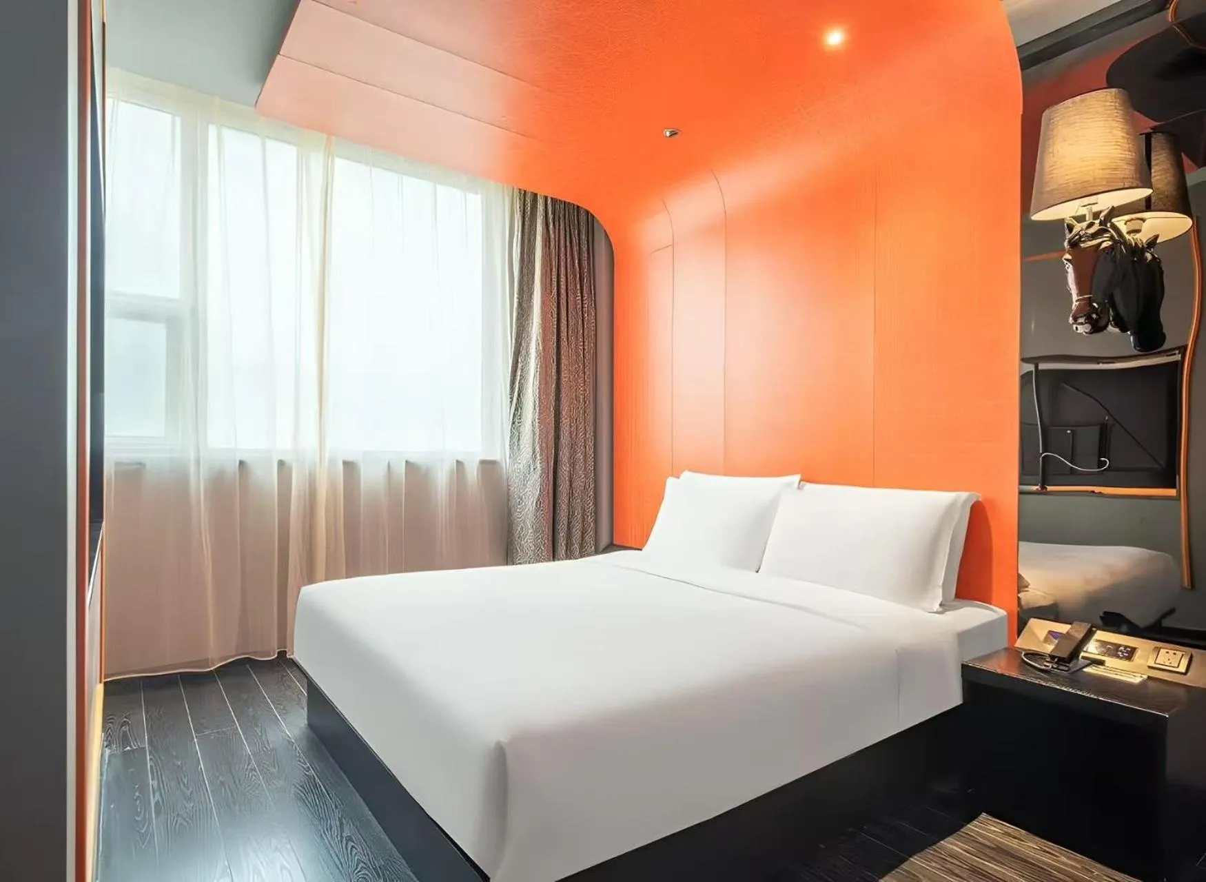 Bed in Crystal Orange Hotel Shanghai Caohejing Yishan Road