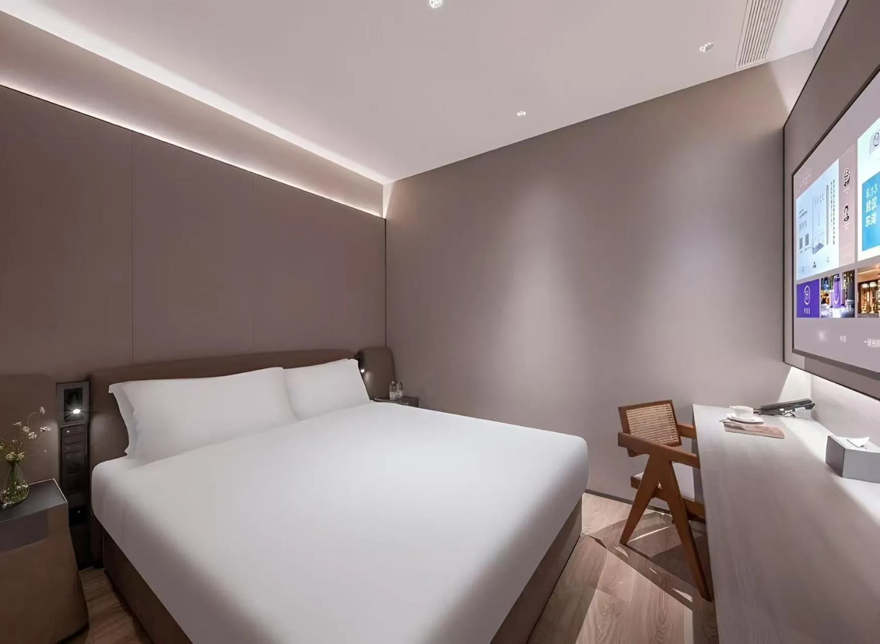 Bed in Crystal Orange Hotel Shanghai Caohejing Yishan Road