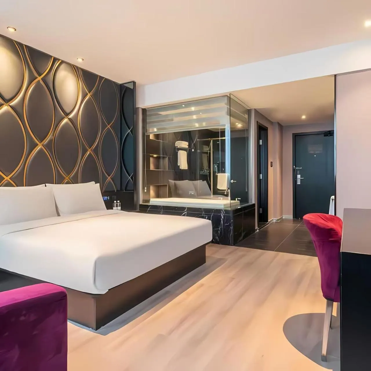 Photo of the whole room, Bed in Crystal Orange Hotel Shanghai Caohejing Yishan Road