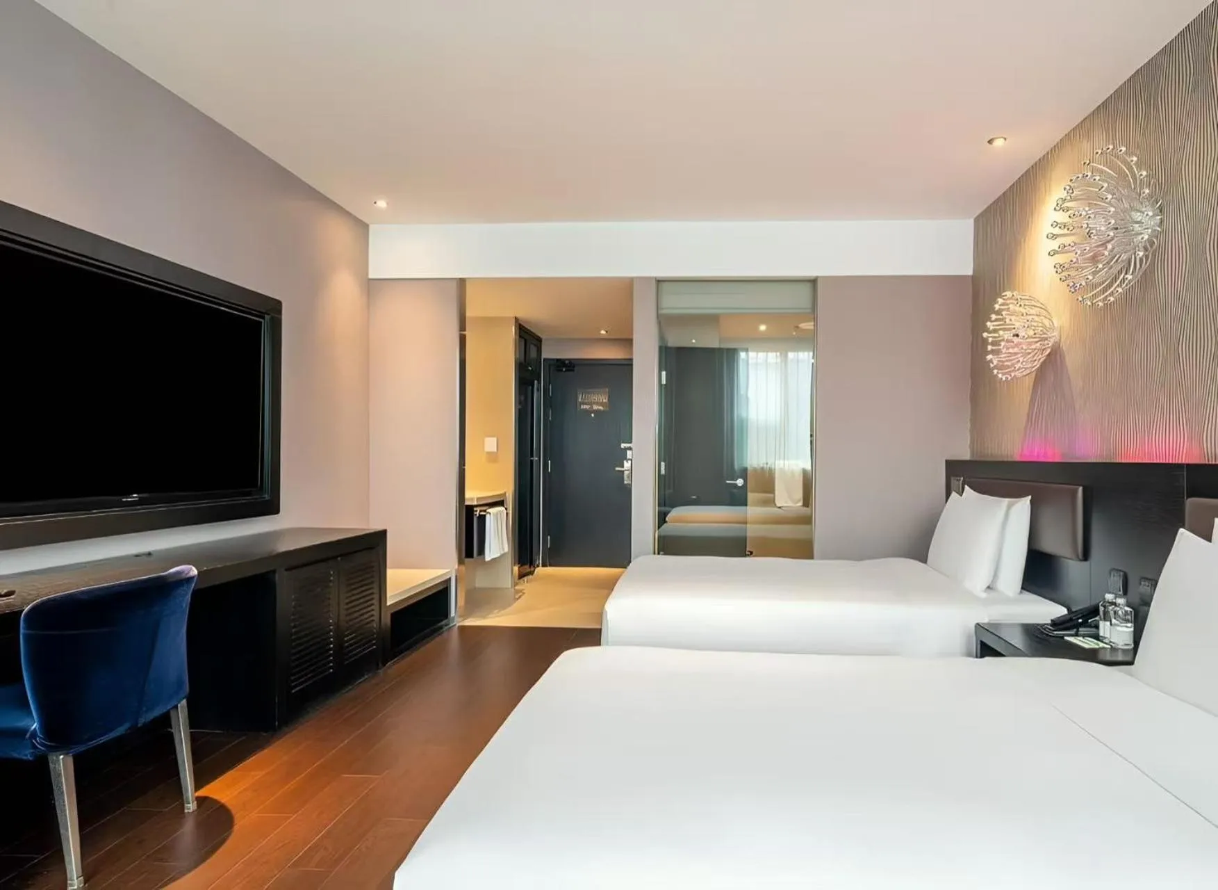 Bed in Crystal Orange Hotel Shanghai Caohejing Yishan Road