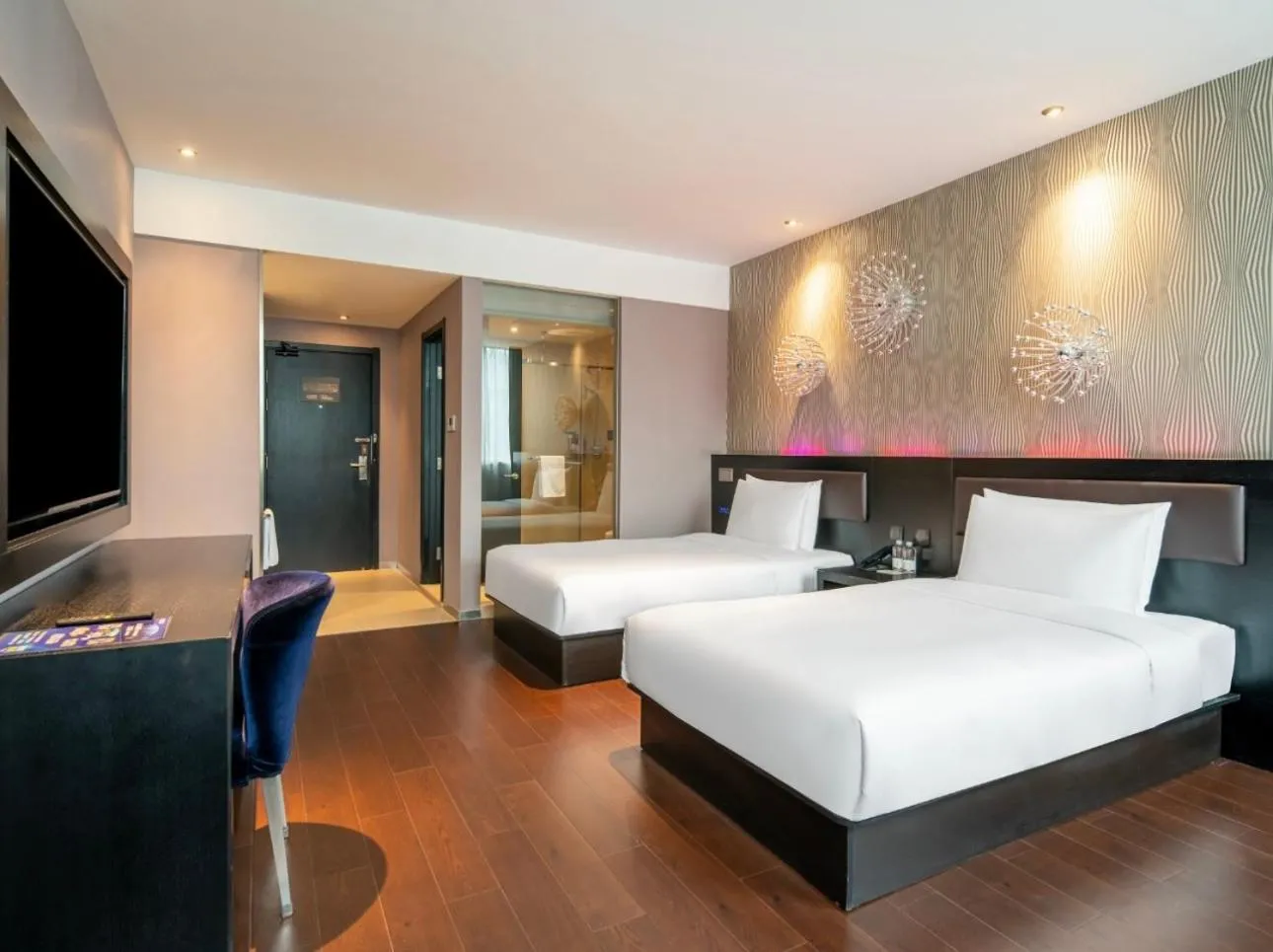 Bed in Crystal Orange Hotel Shanghai Caohejing Yishan Road