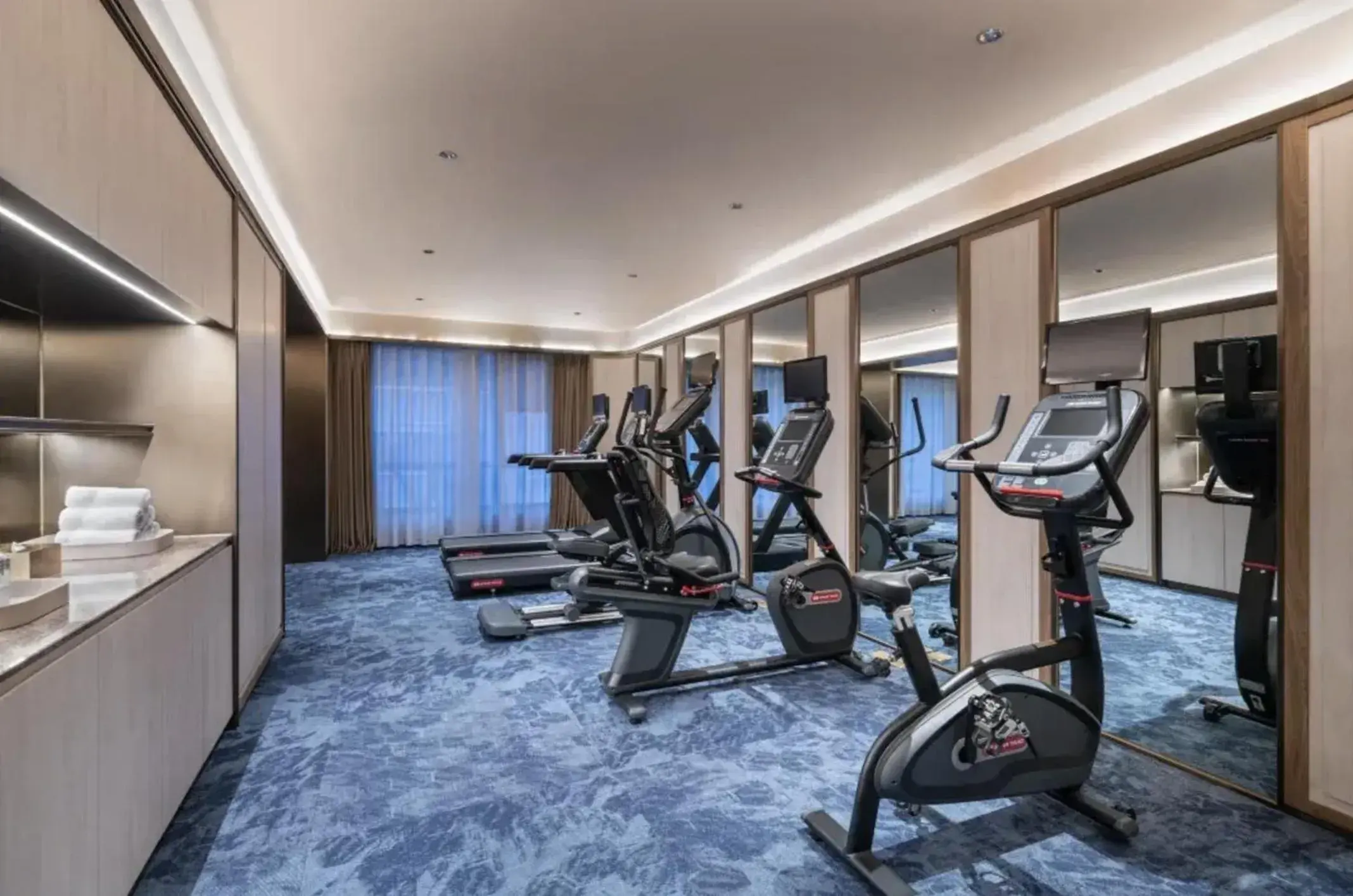 Fitness centre/facilities in Crystal Orange Hotel Shanghai Chongming Nanmen Fitness centre/facilities in Crystal Orange Hotel Shanghai Chongming Nanmen