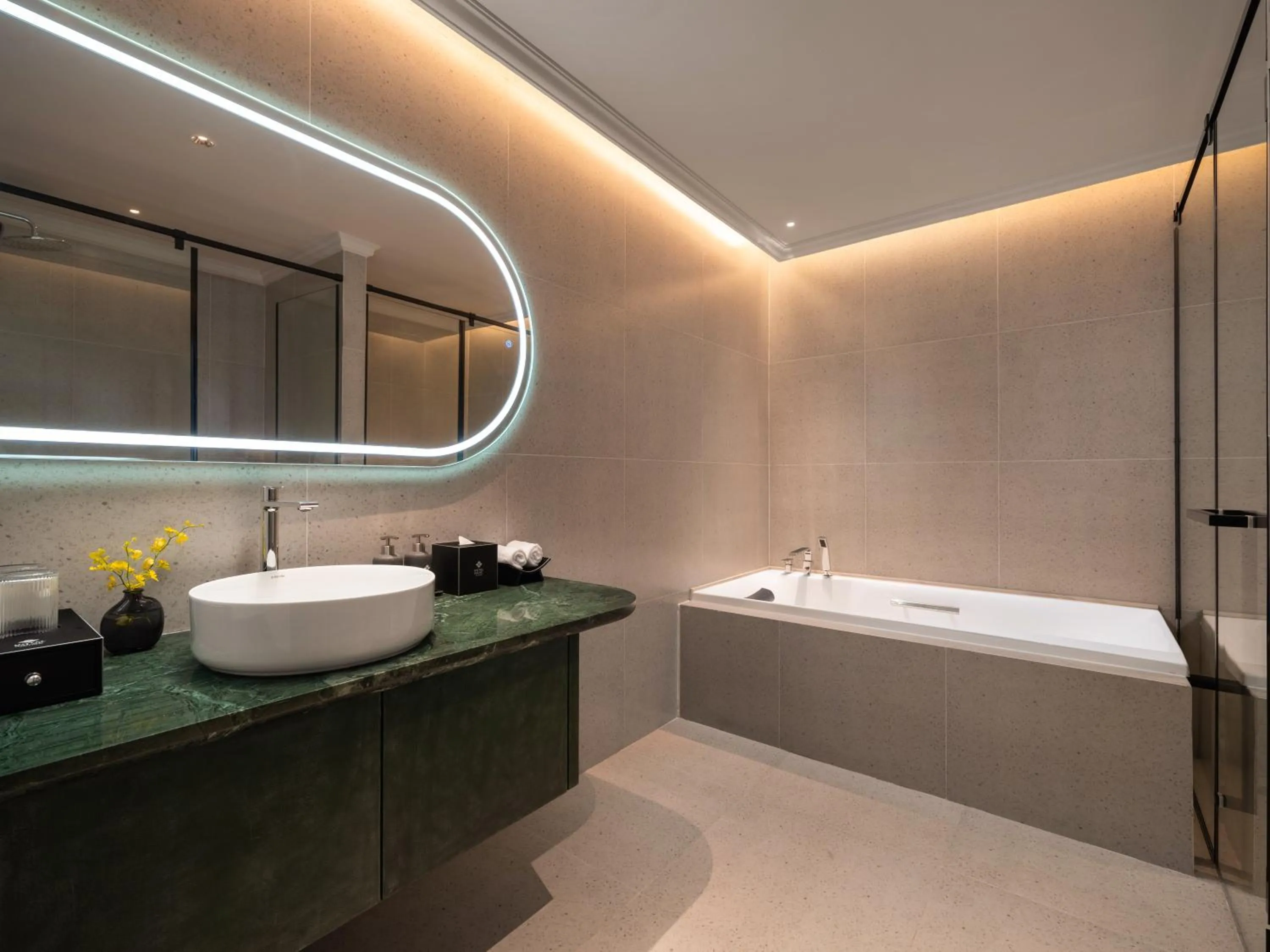 Bathroom in GRAND HOTEL du LAC Boutique Saigon