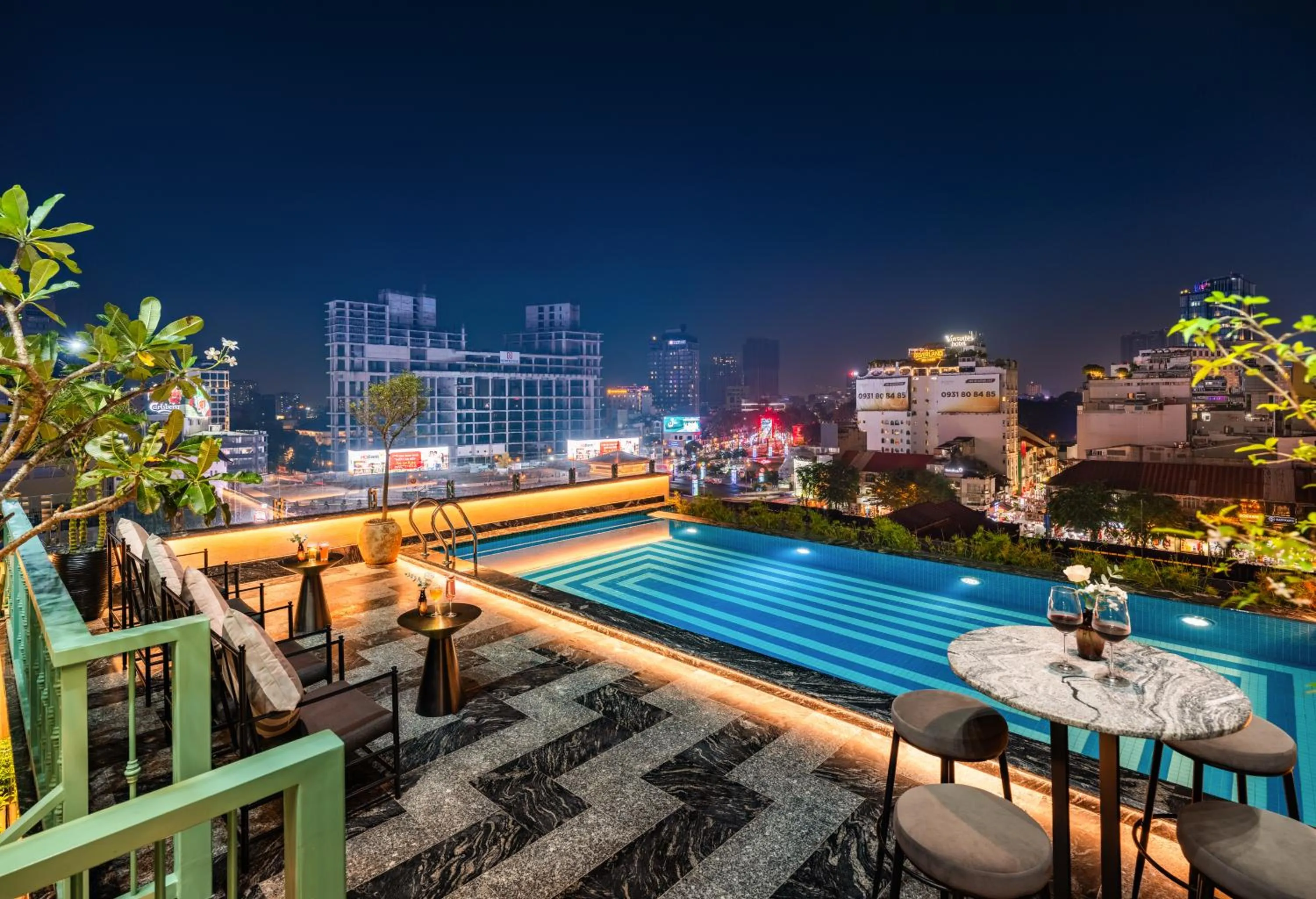 Property building in GRAND HOTEL du LAC Boutique Saigon