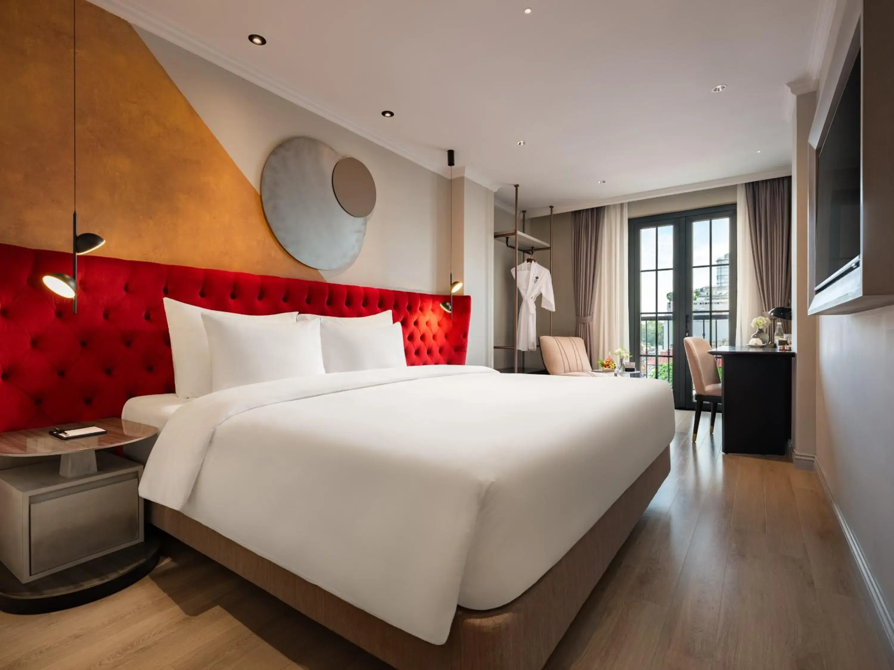 Premium Room Standing Balcony Double in GRAND HOTEL du LAC Boutique Saigon Premium Room Standing Balcony Double in GRAND HOTEL du LAC Boutique Saigon