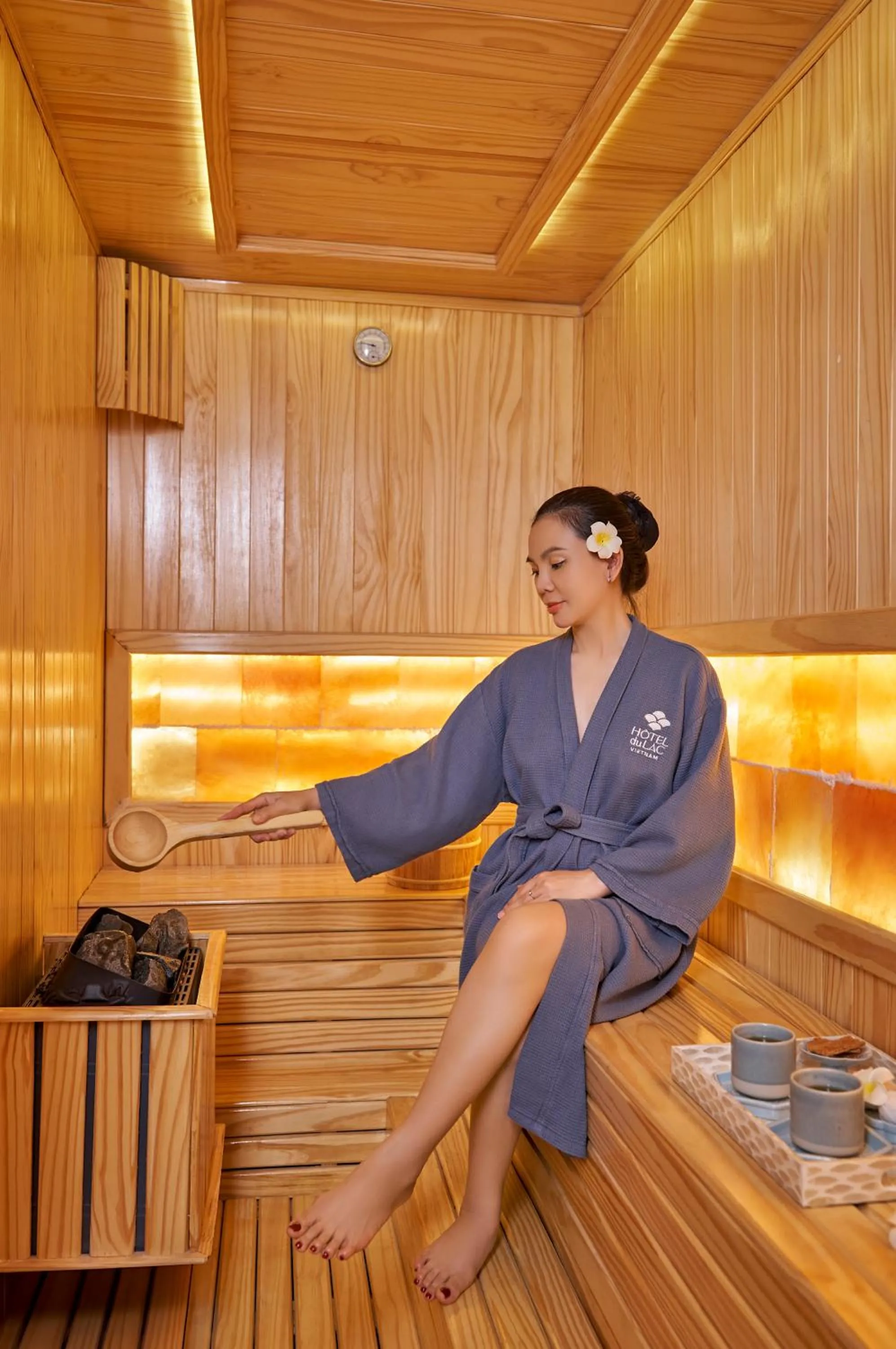 Sauna in GRAND HOTEL du LAC Boutique Saigon