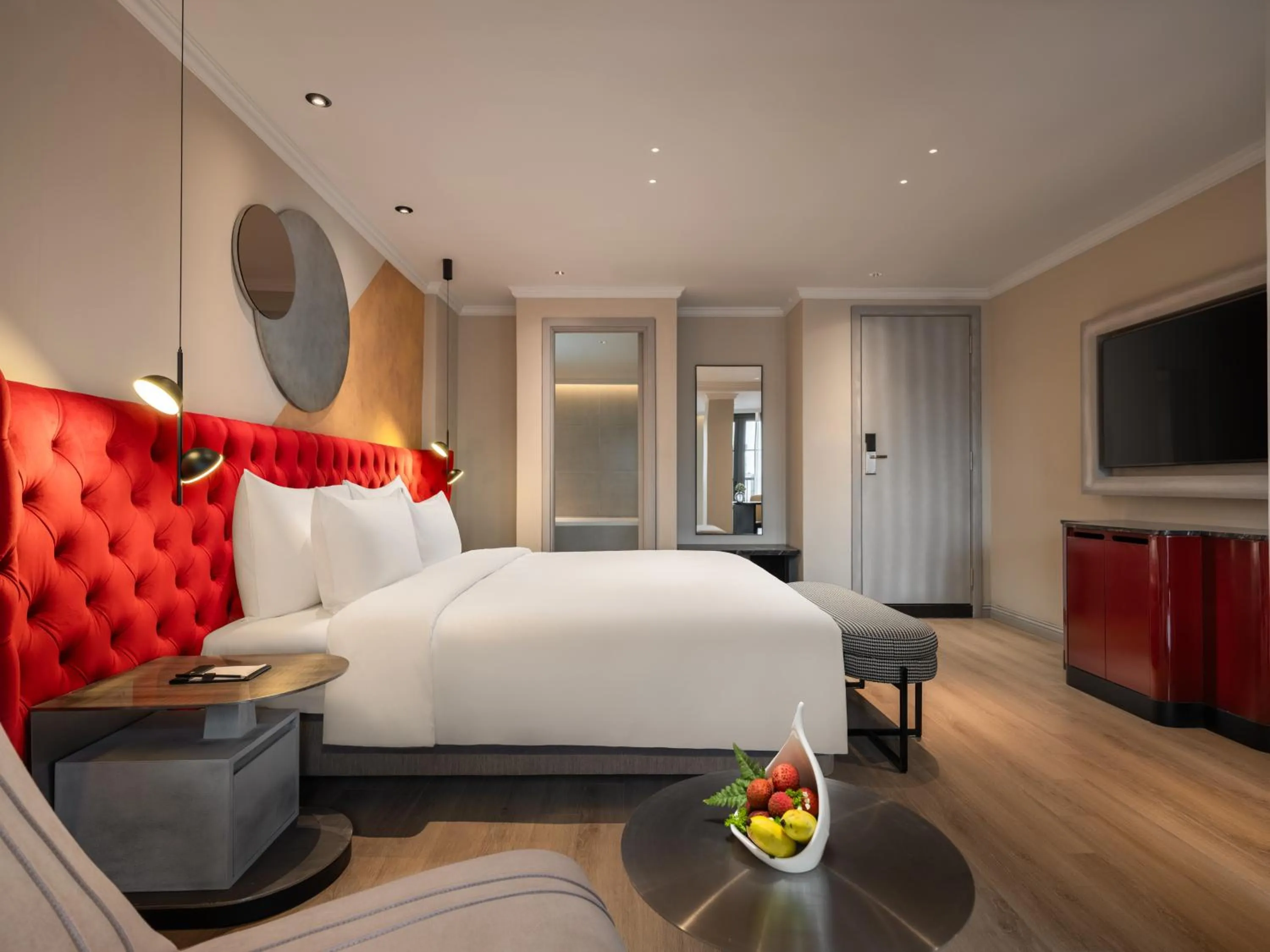 Bed in GRAND HOTEL du LAC Boutique Saigon