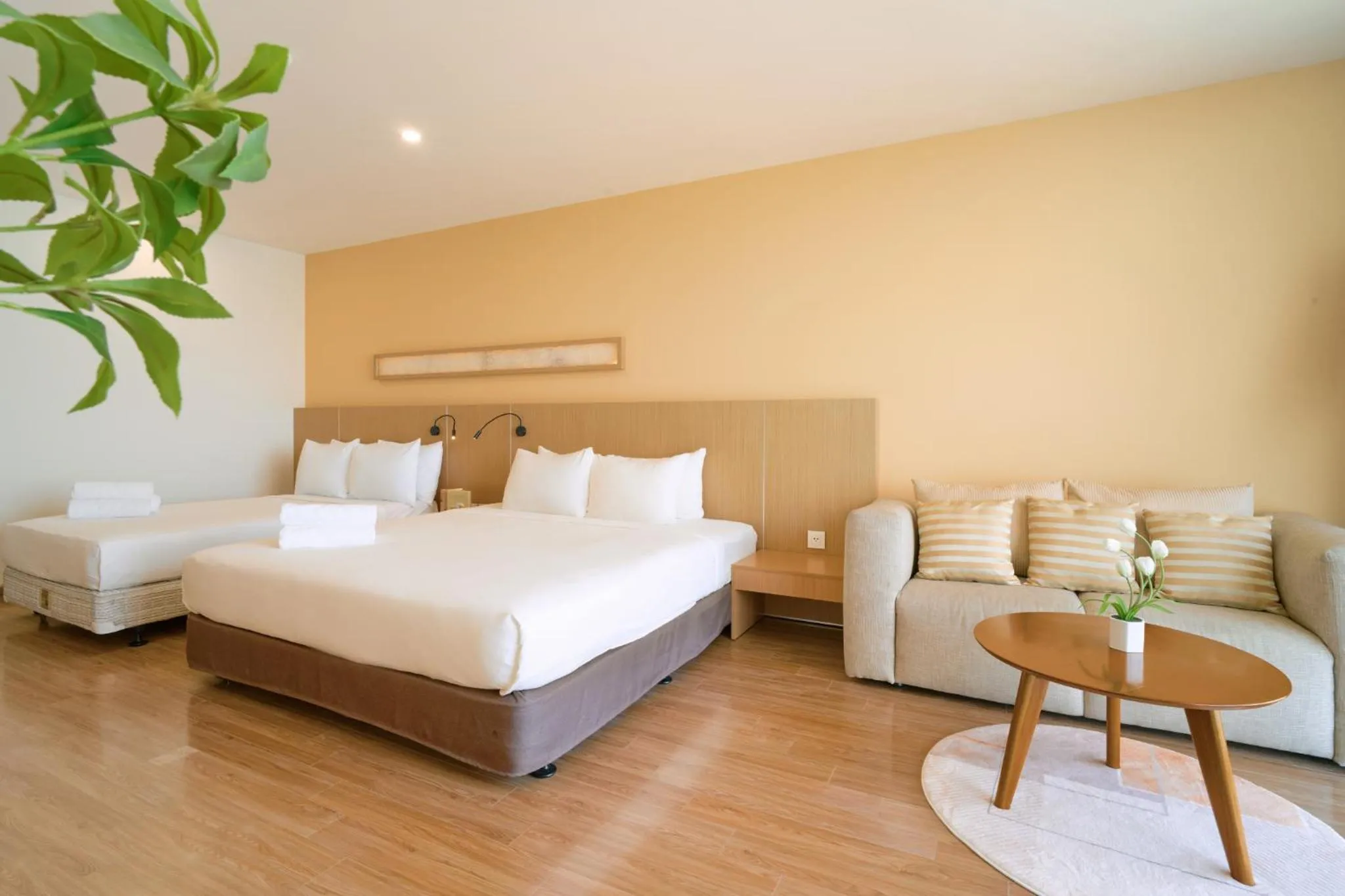 Photo of the whole room, Bed in S Lux Apartment Starcity with Sea View