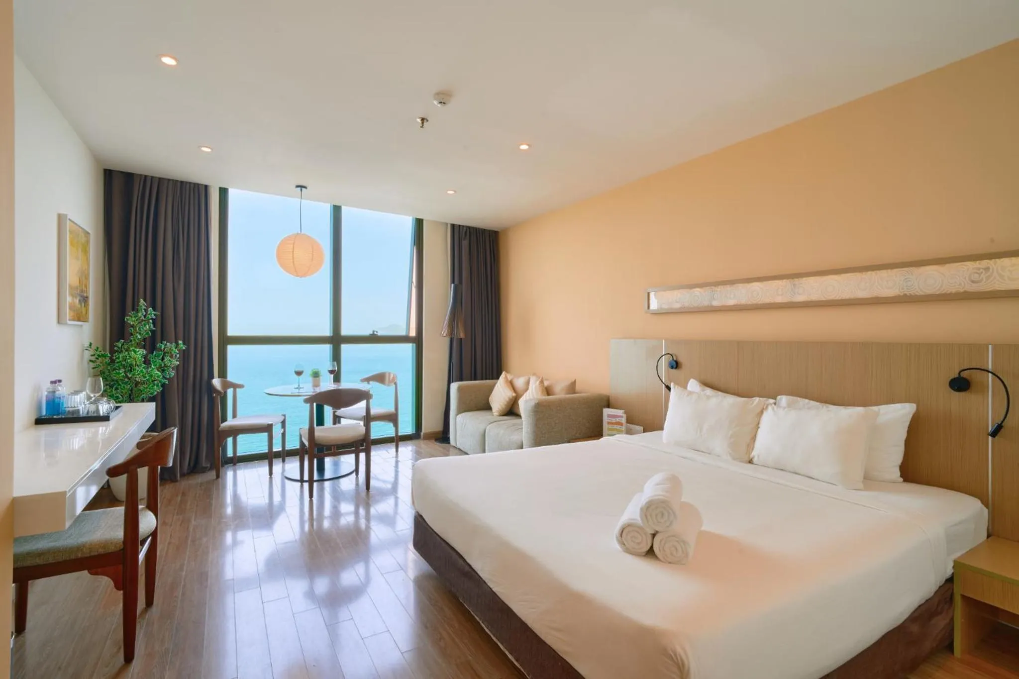 Photo of the whole room, Bed in S Lux Apartment Starcity with Sea View