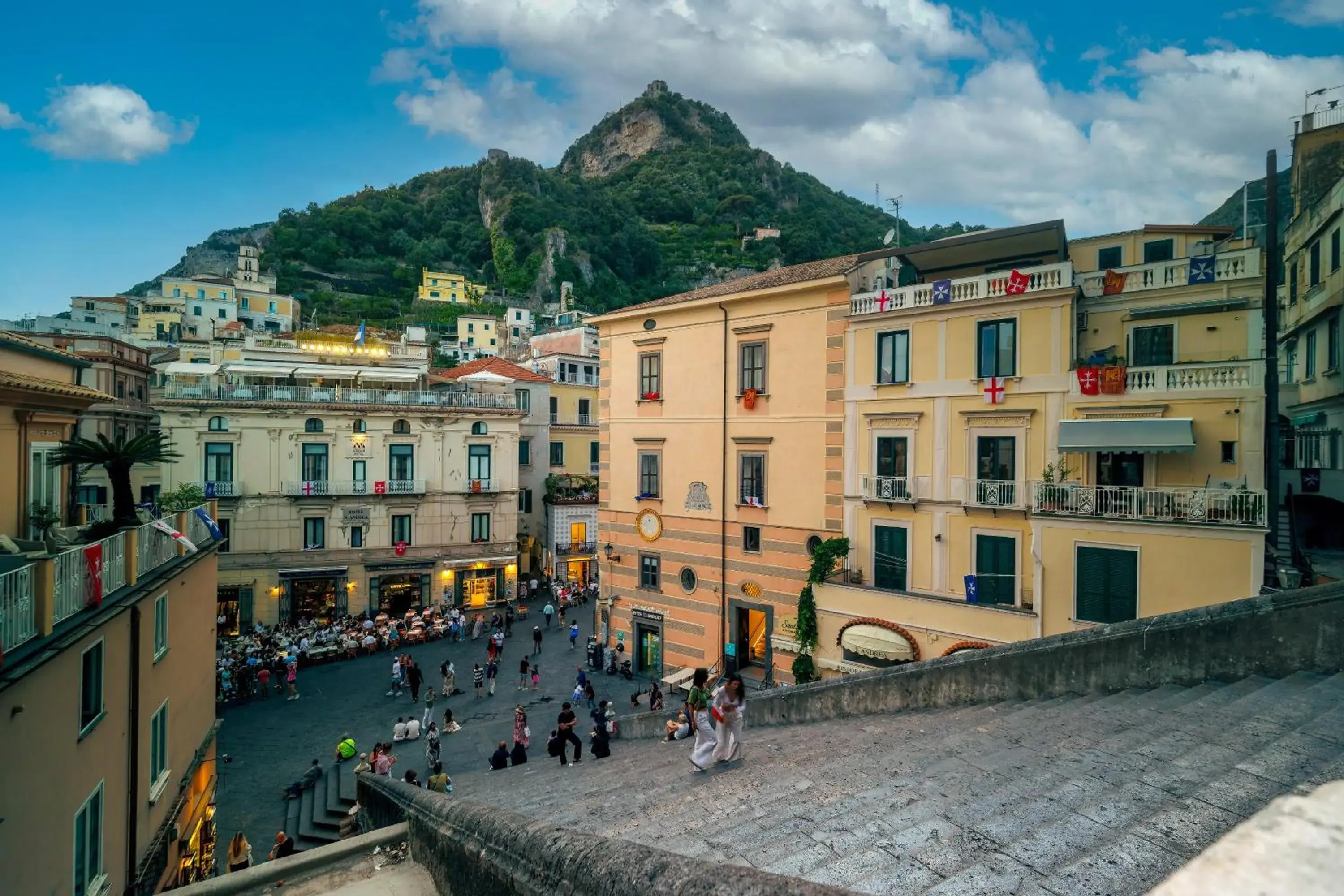 Property building in D'Amalfi Hospitality Property building in D'Amalfi Hospitality