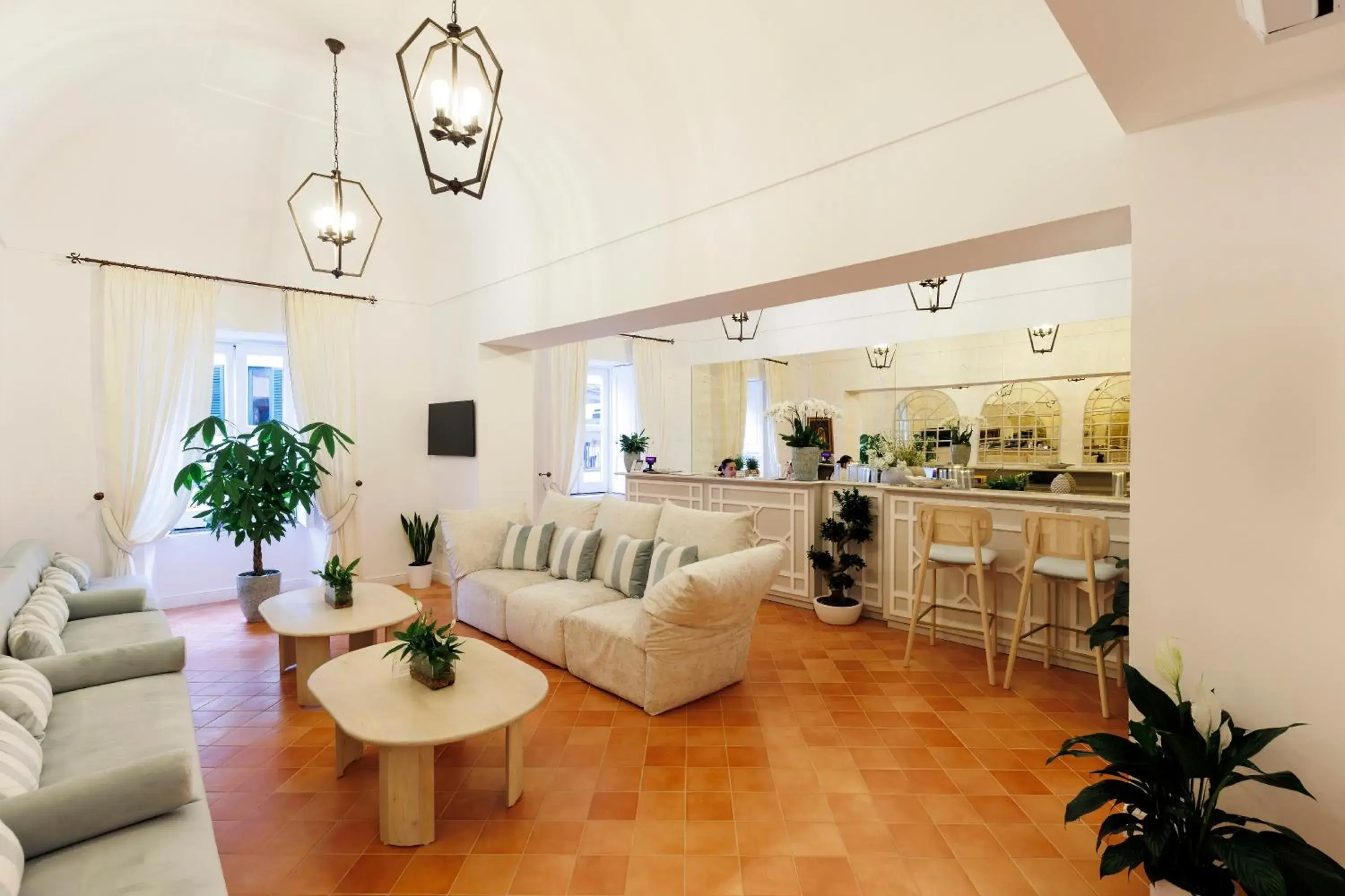 Lobby or reception in D'Amalfi Hospitality Lobby or reception in D'Amalfi Hospitality