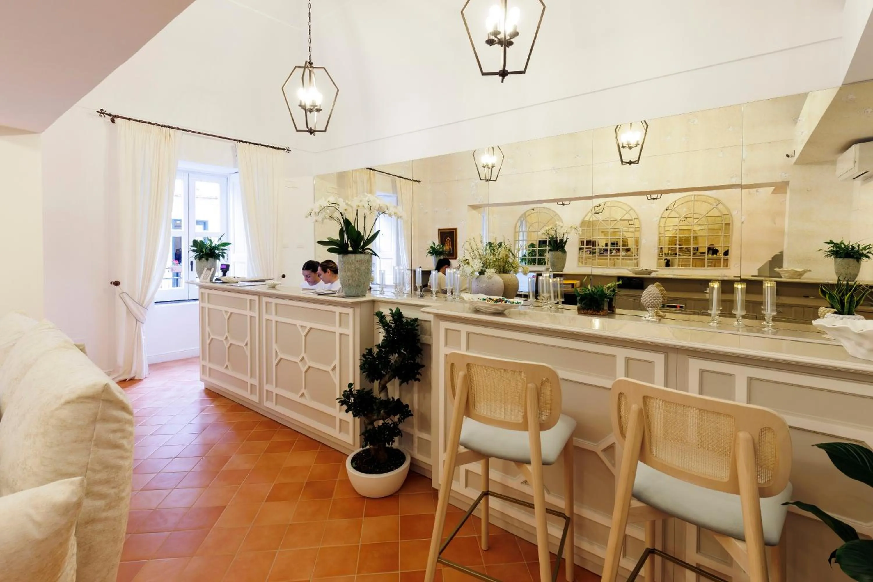 Lobby or reception in D'Amalfi Hospitality