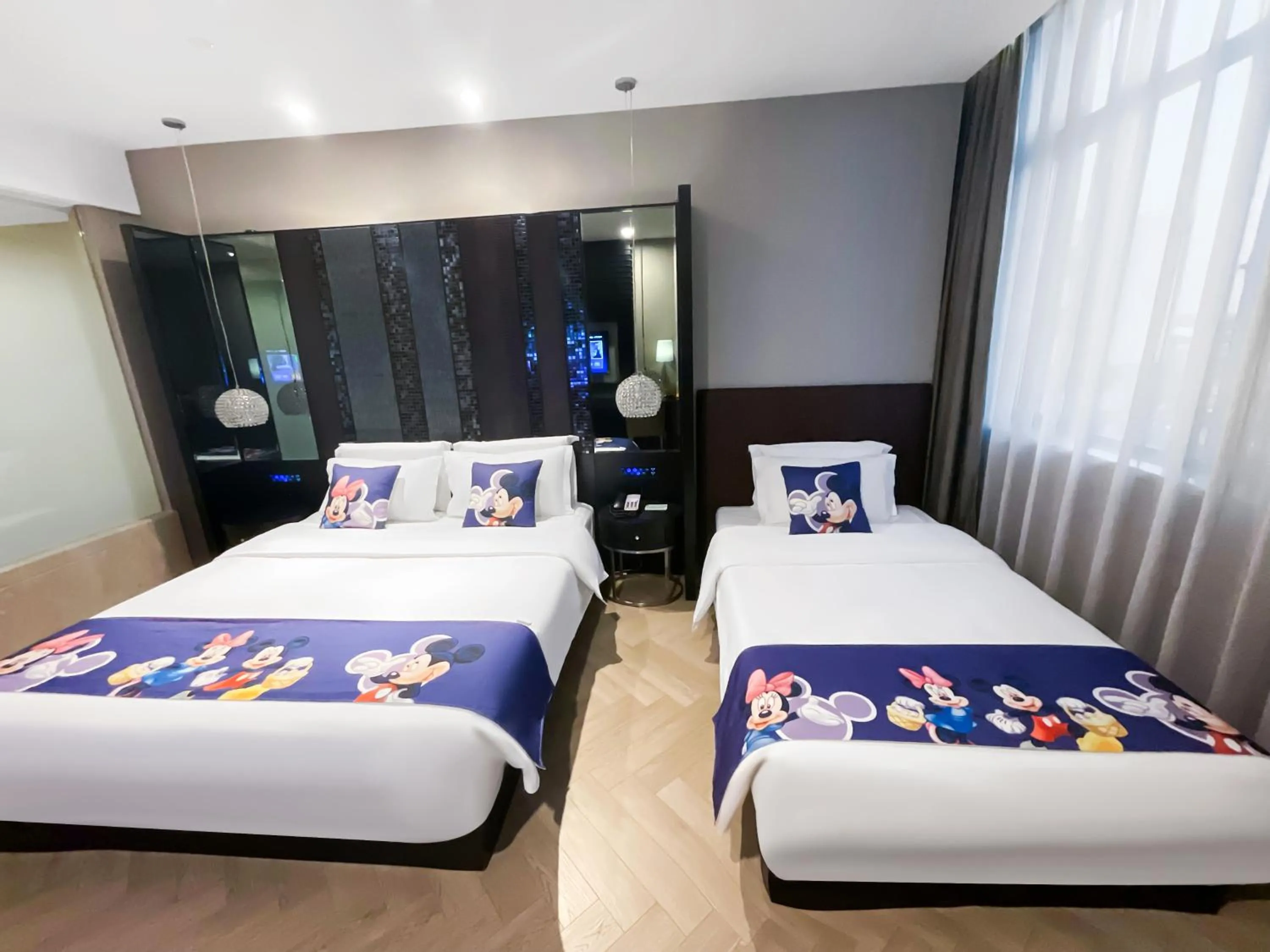 Bed in Crystal Orange Hotel Shanghai International Tourism Resort Chuansha