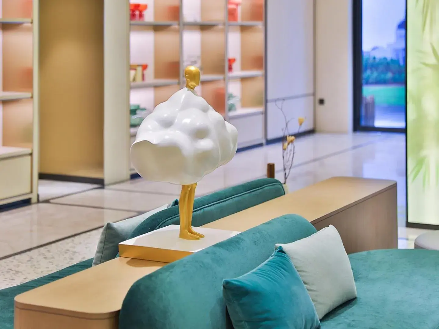 Seating area in Crystal Orange Hotel Shanghai Hongqiao Jinhui Road Seating area in Crystal Orange Hotel Shanghai Hongqiao Jinhui Road