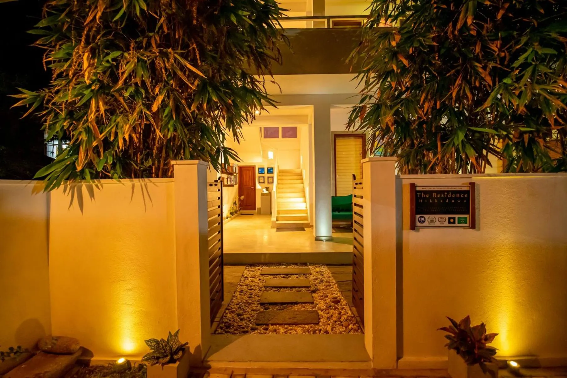 Facade/entrance in The Residence Hikkaduwa