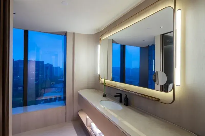 Double Room in Shanghai Changfeng Business District Orange Crystal Hotel Double Room in Shanghai Changfeng Business District Orange Crystal Hotel