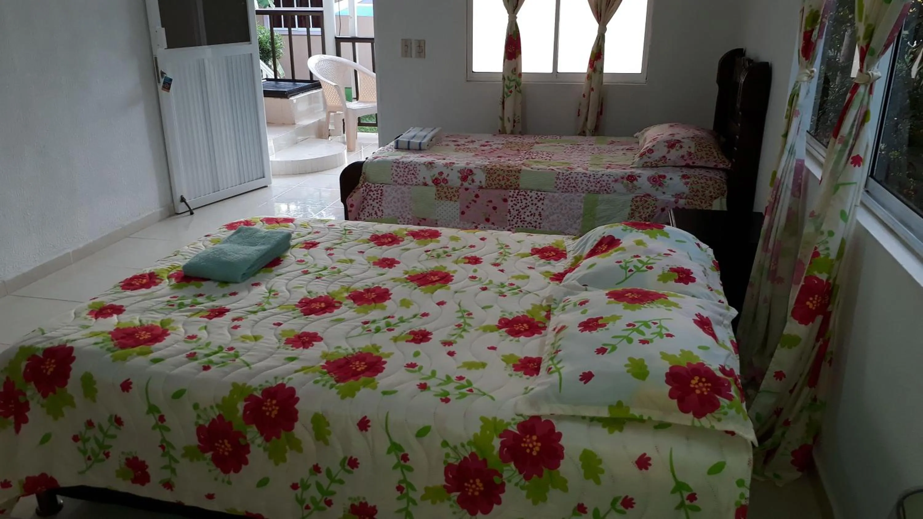 Bed in Posada Miss Portia
