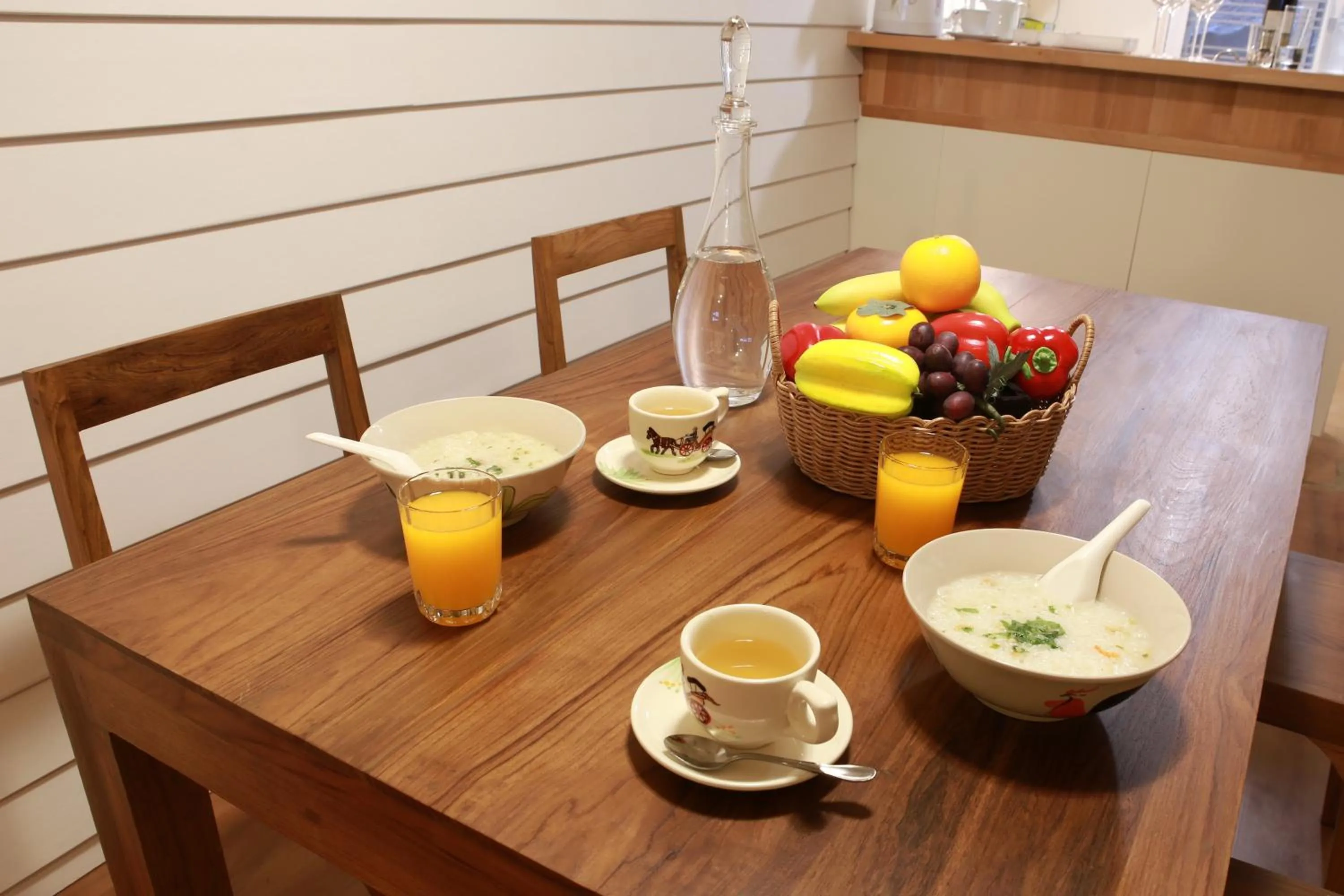 Food in Tini Kati Hostel