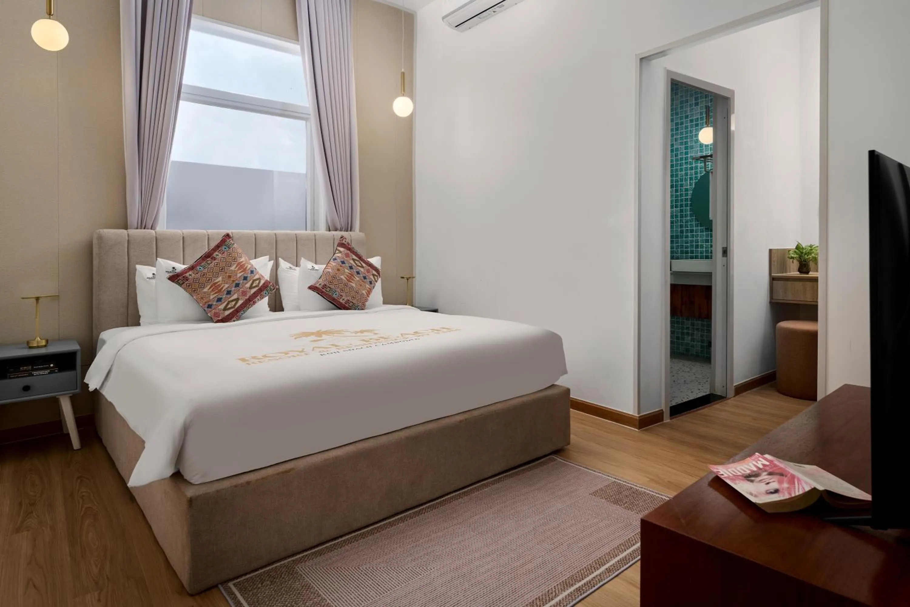 Bed in Royal Beach Resort and Residence by EHM